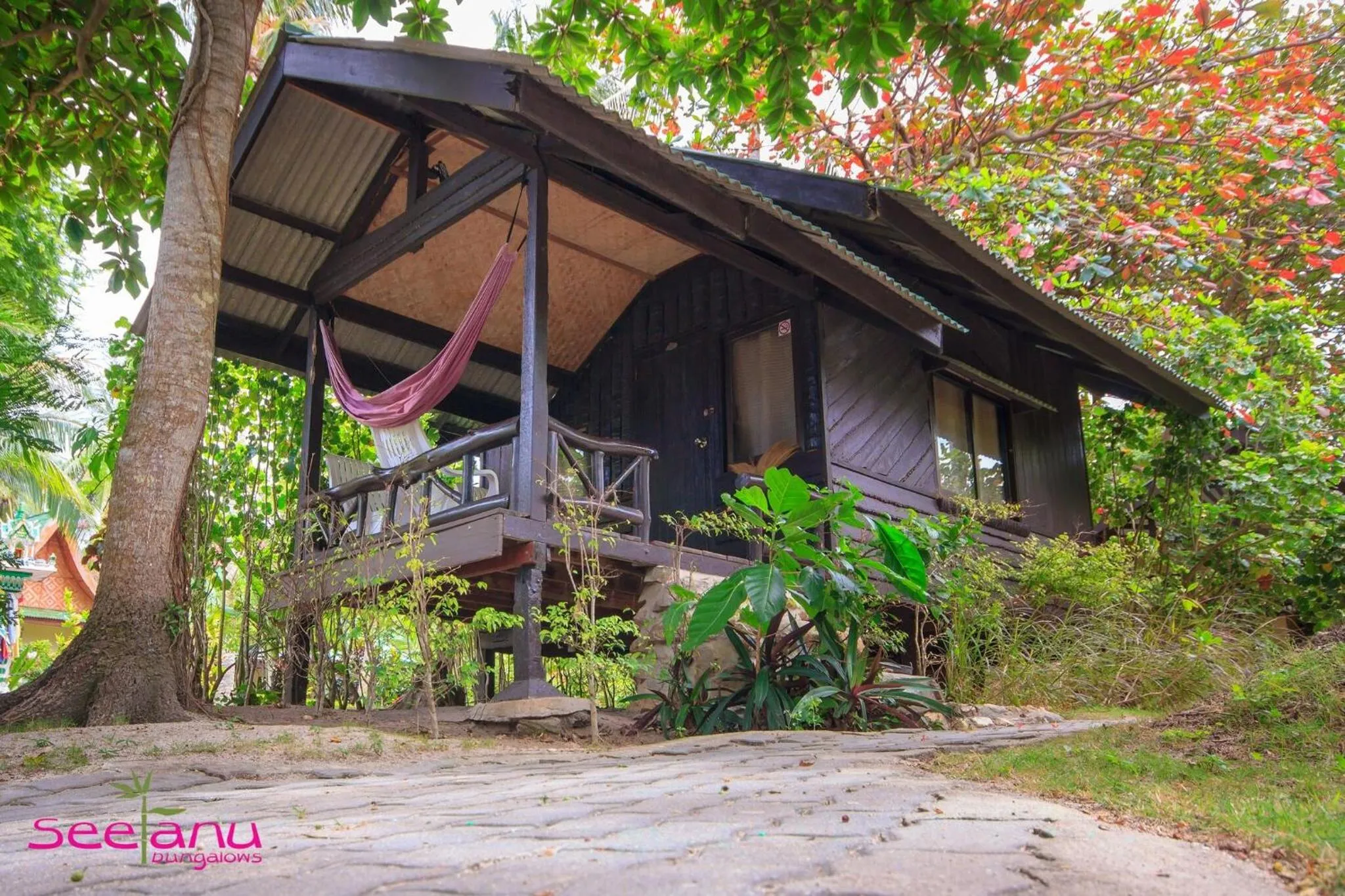 Balcony/Terrace in Seetanu Bungalows