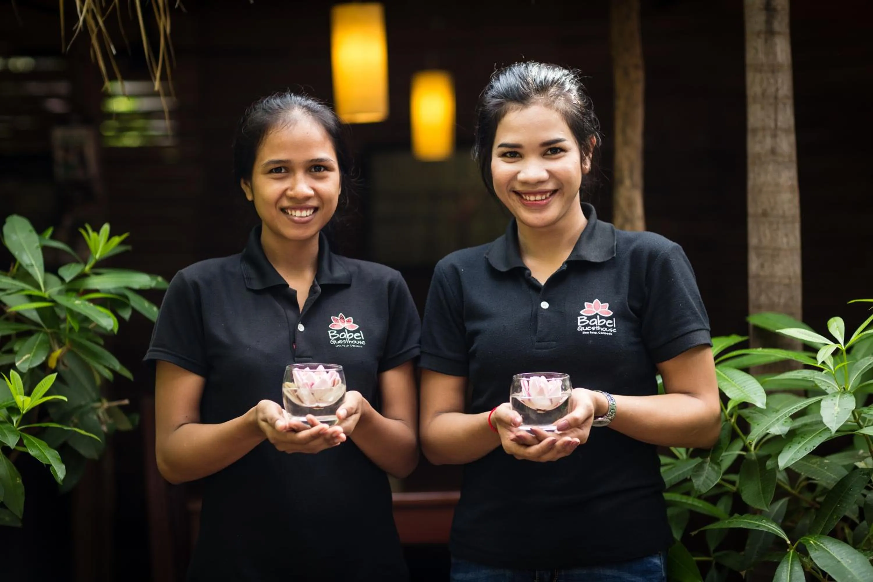 Staff in Babel Siem Reap Guesthouse