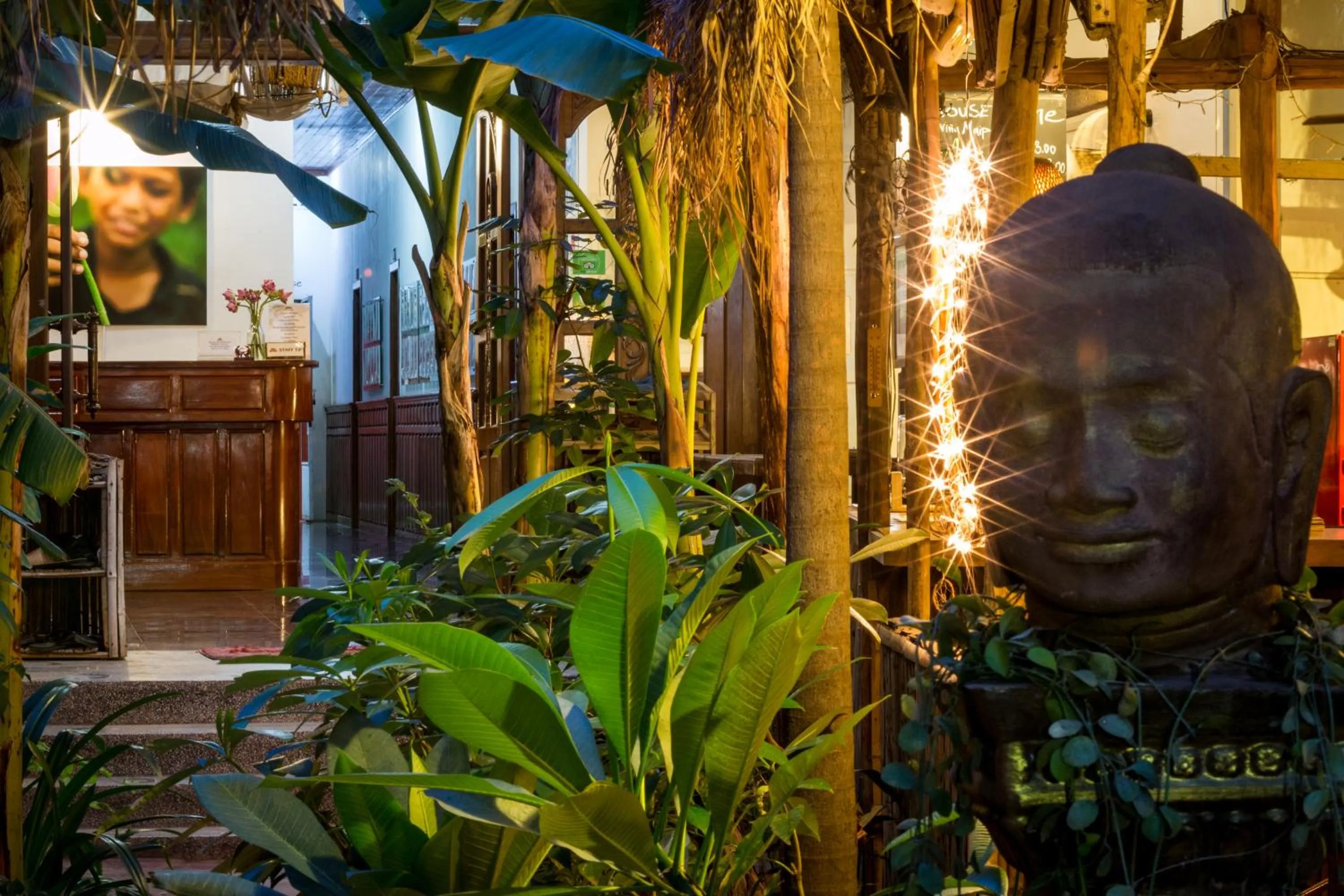 Garden in Babel Siem Reap Guesthouse