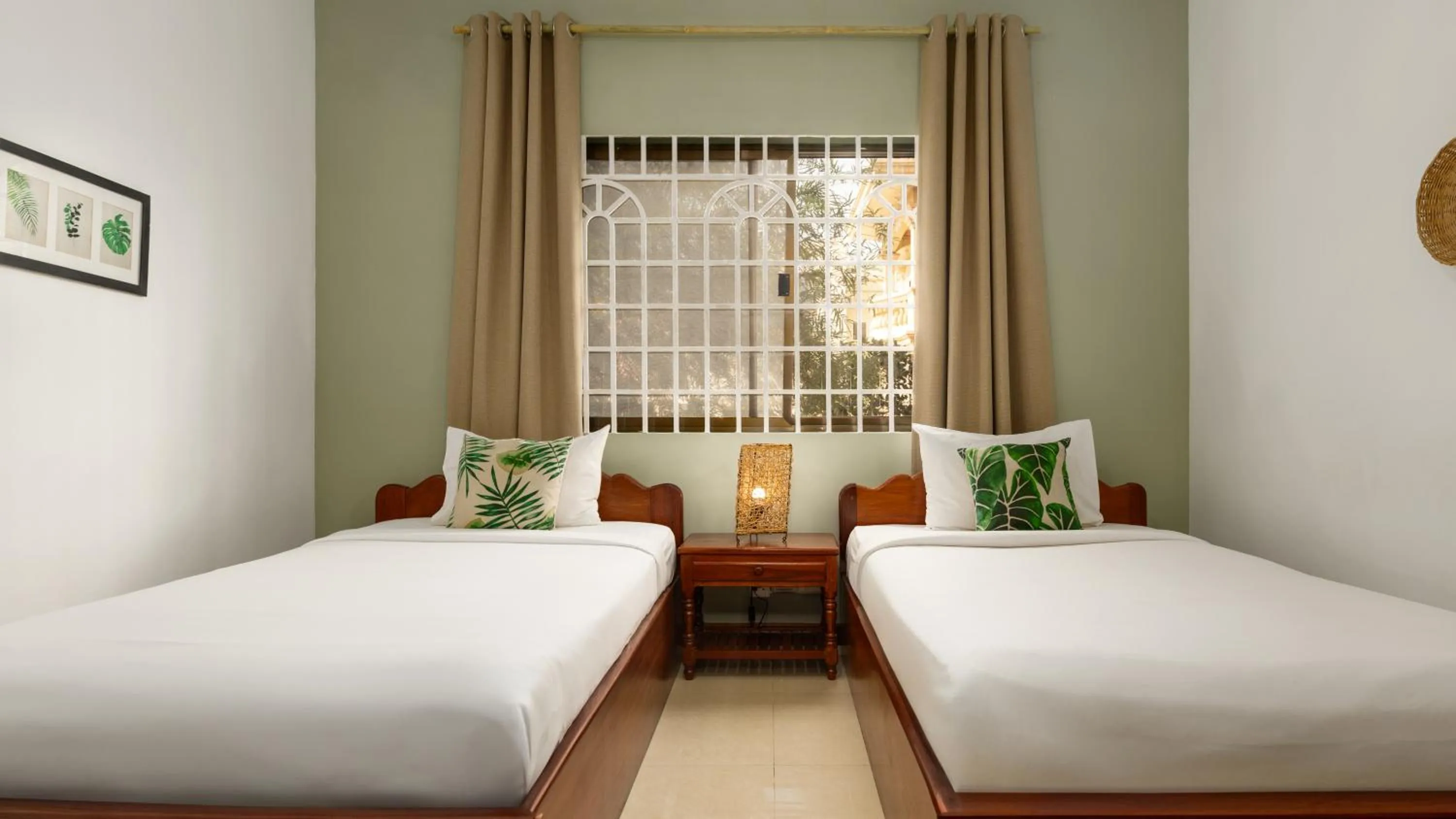 Bed in Babel Siem Reap Guesthouse