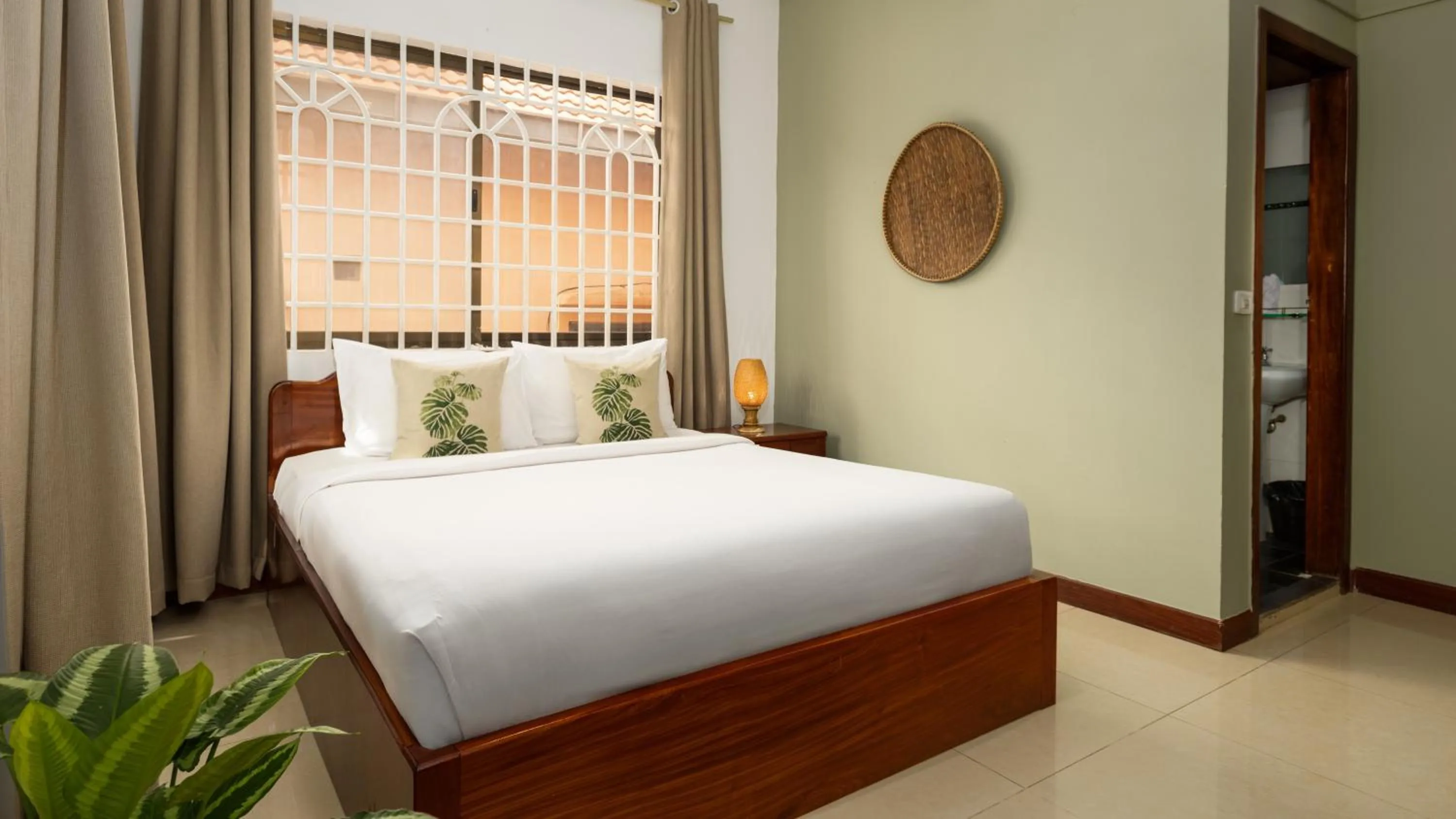 Bed in Babel Siem Reap Guesthouse