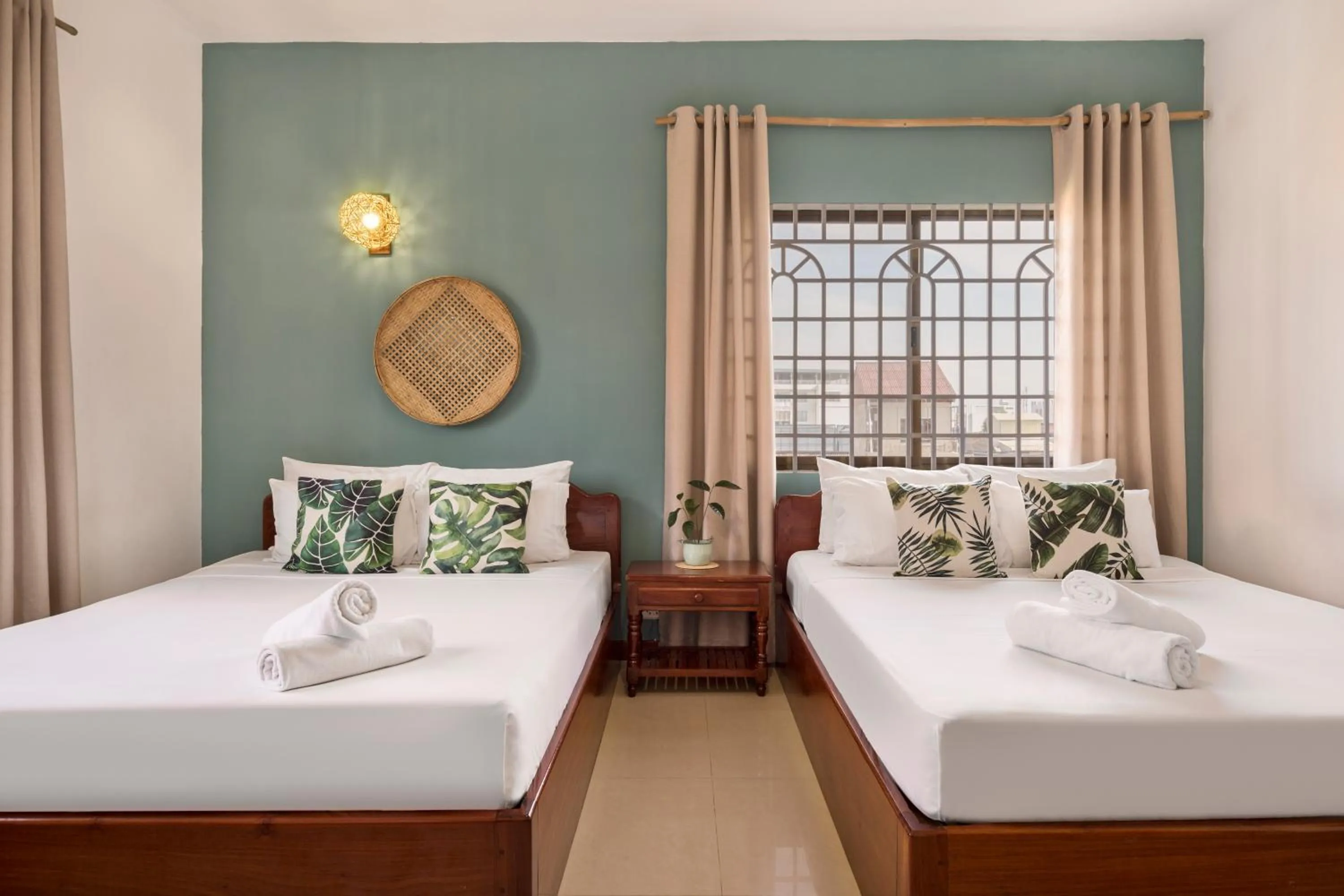 Bedroom, Bed in Babel Siem Reap Guesthouse