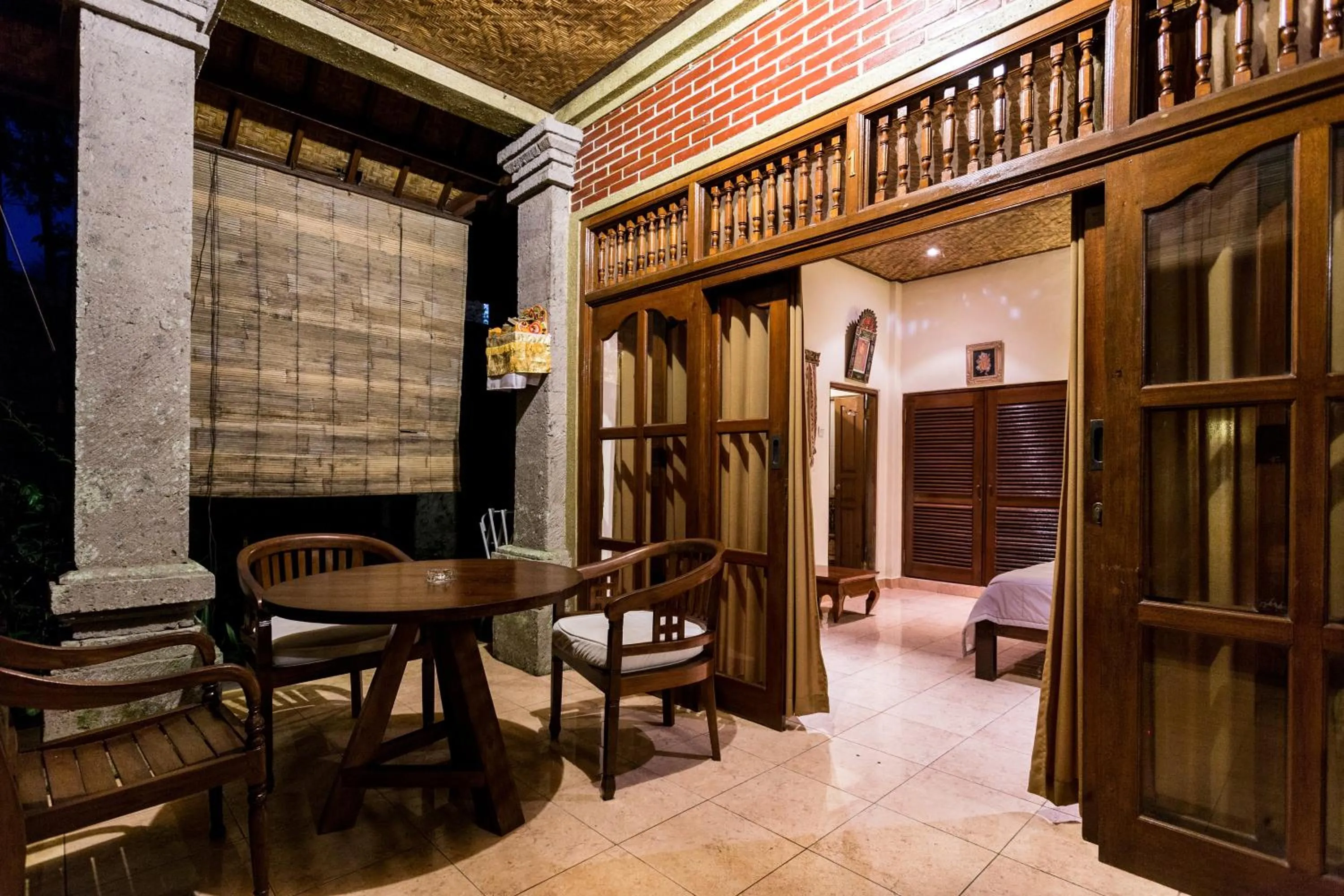 Patio in Bali Asli Lodge by EPS