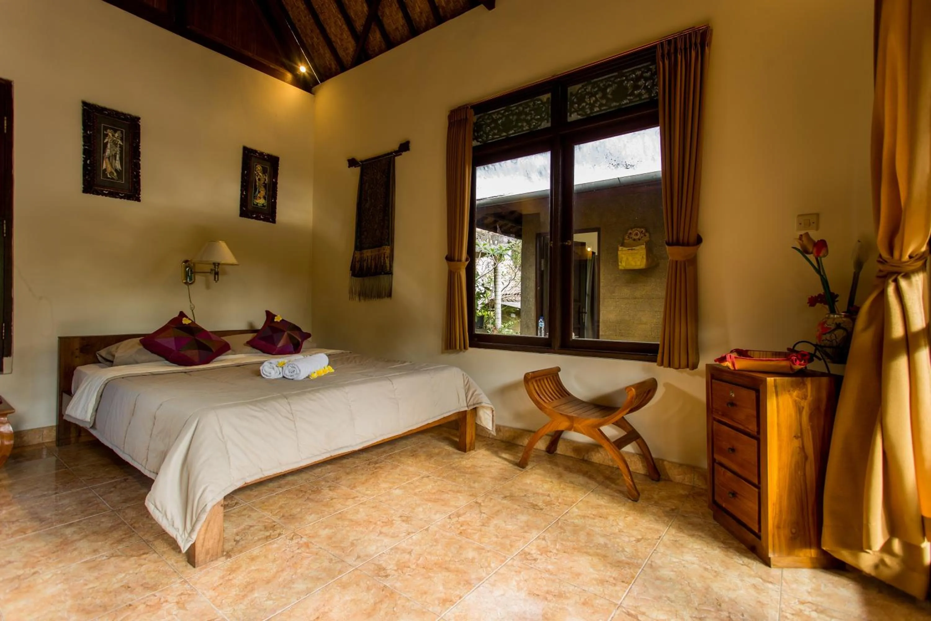 Bed in Bali Asli Lodge by EPS