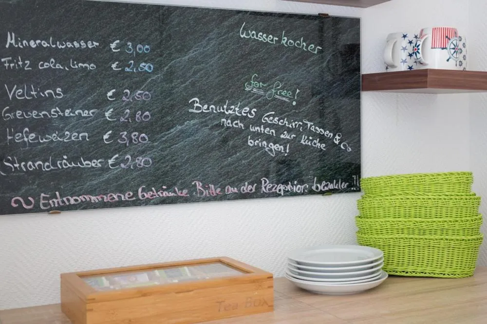 Decorative detail in Hotel Strandräuber