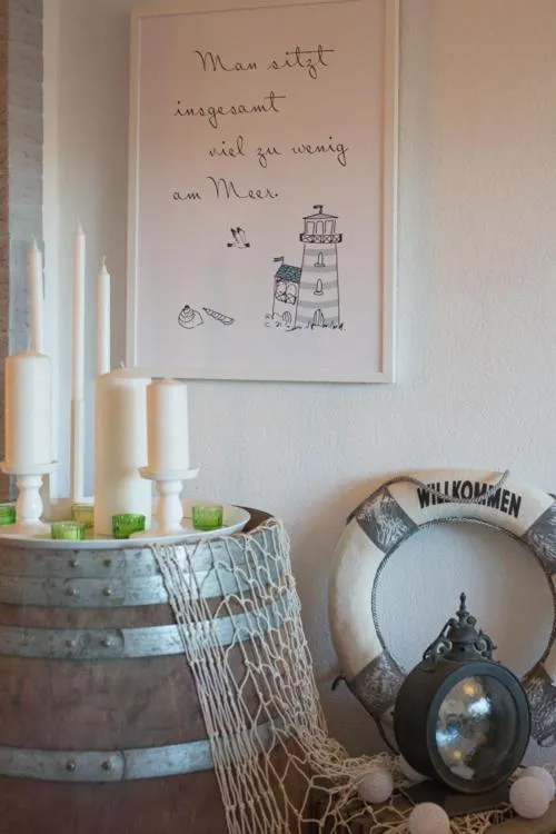 Decorative detail in Hotel Strandräuber