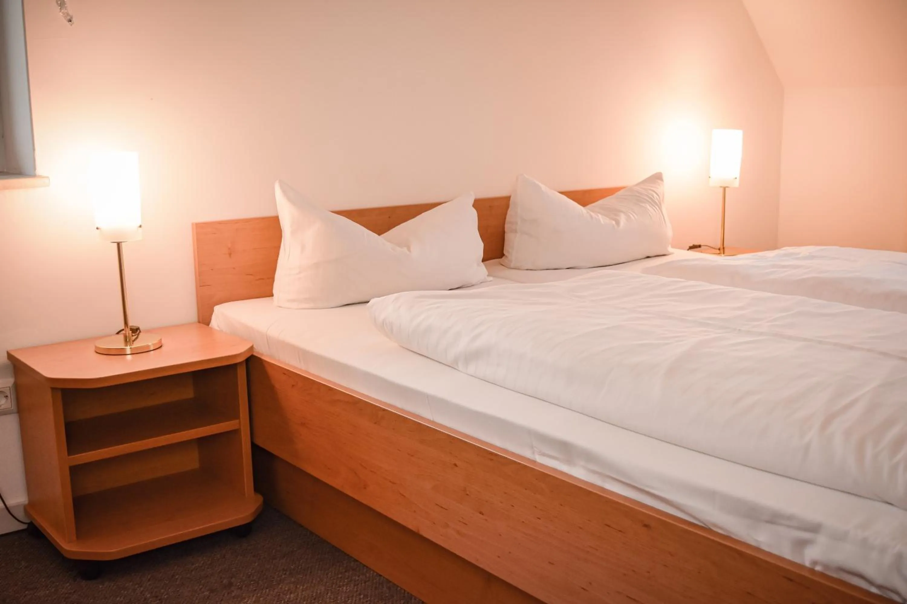 Bed in Hotel Strandräuber