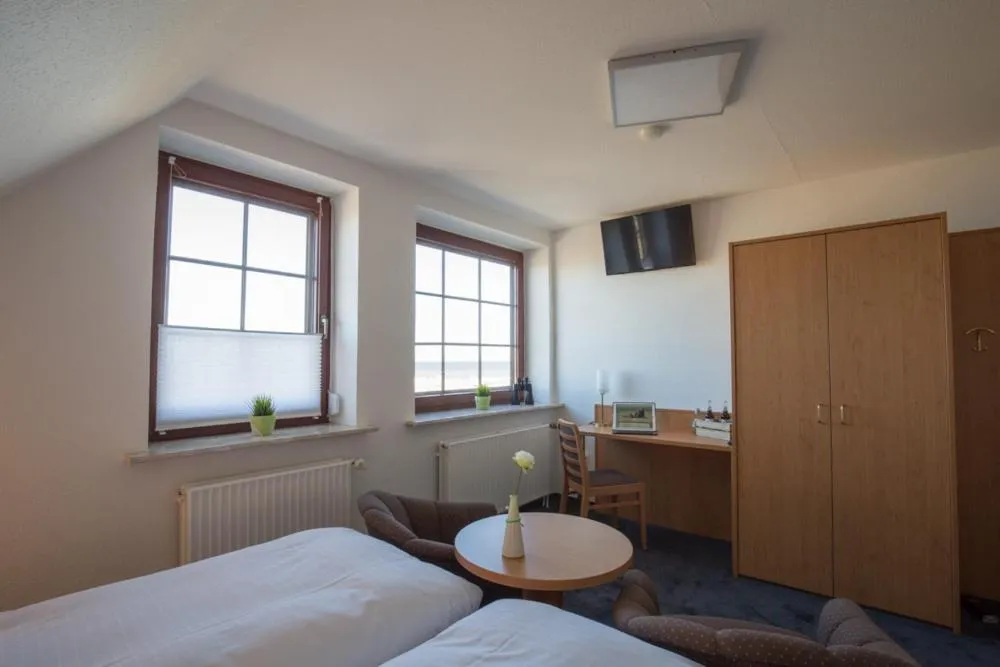 Bed in Hotel Strandräuber