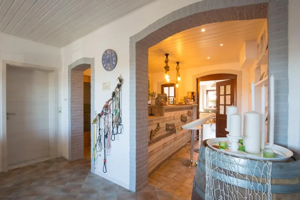 Lobby or reception in Hotel Strandräuber