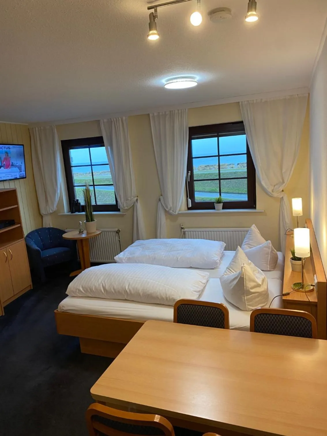 Bed in Hotel Strandräuber