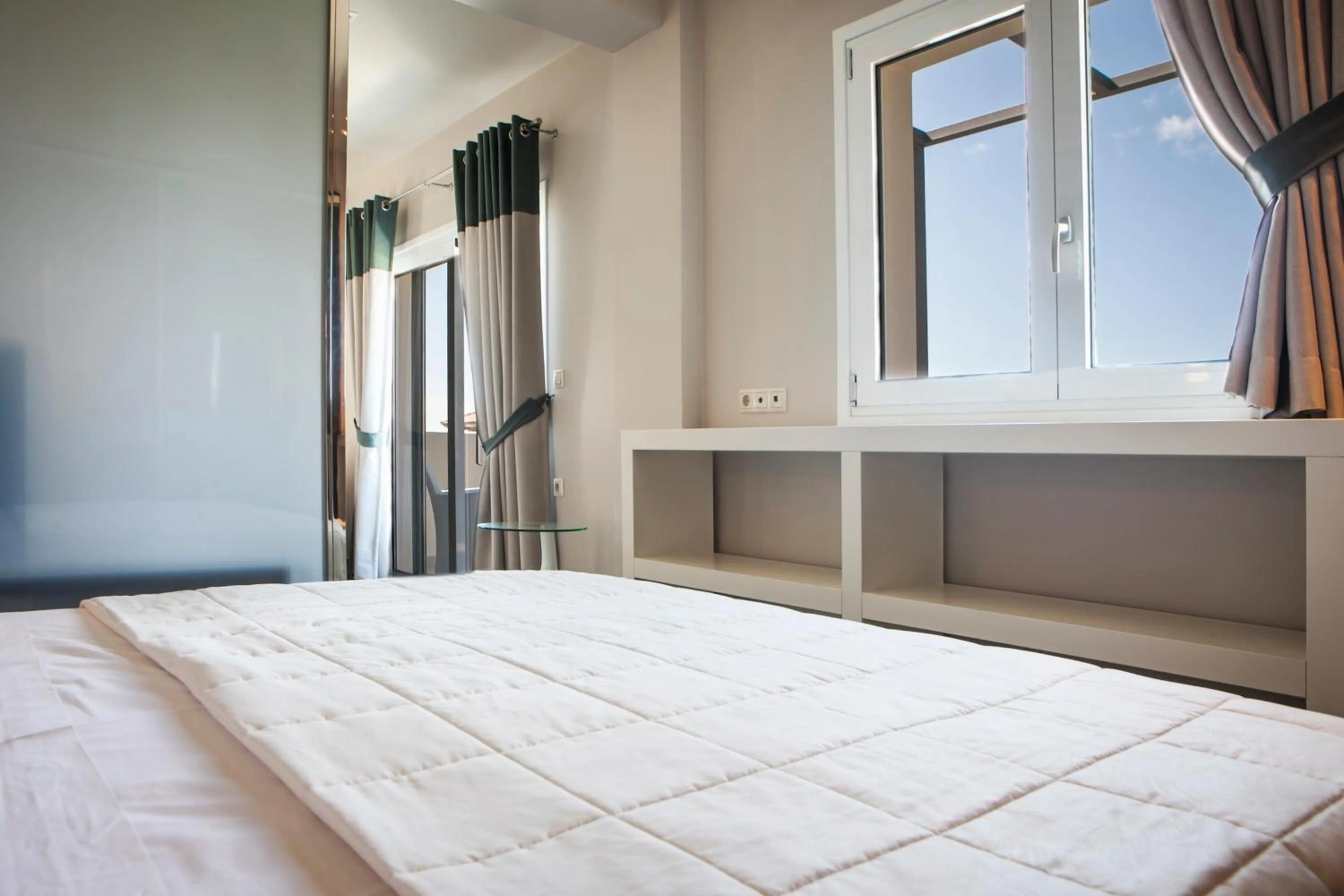 Bed in Dionysos Village Resort