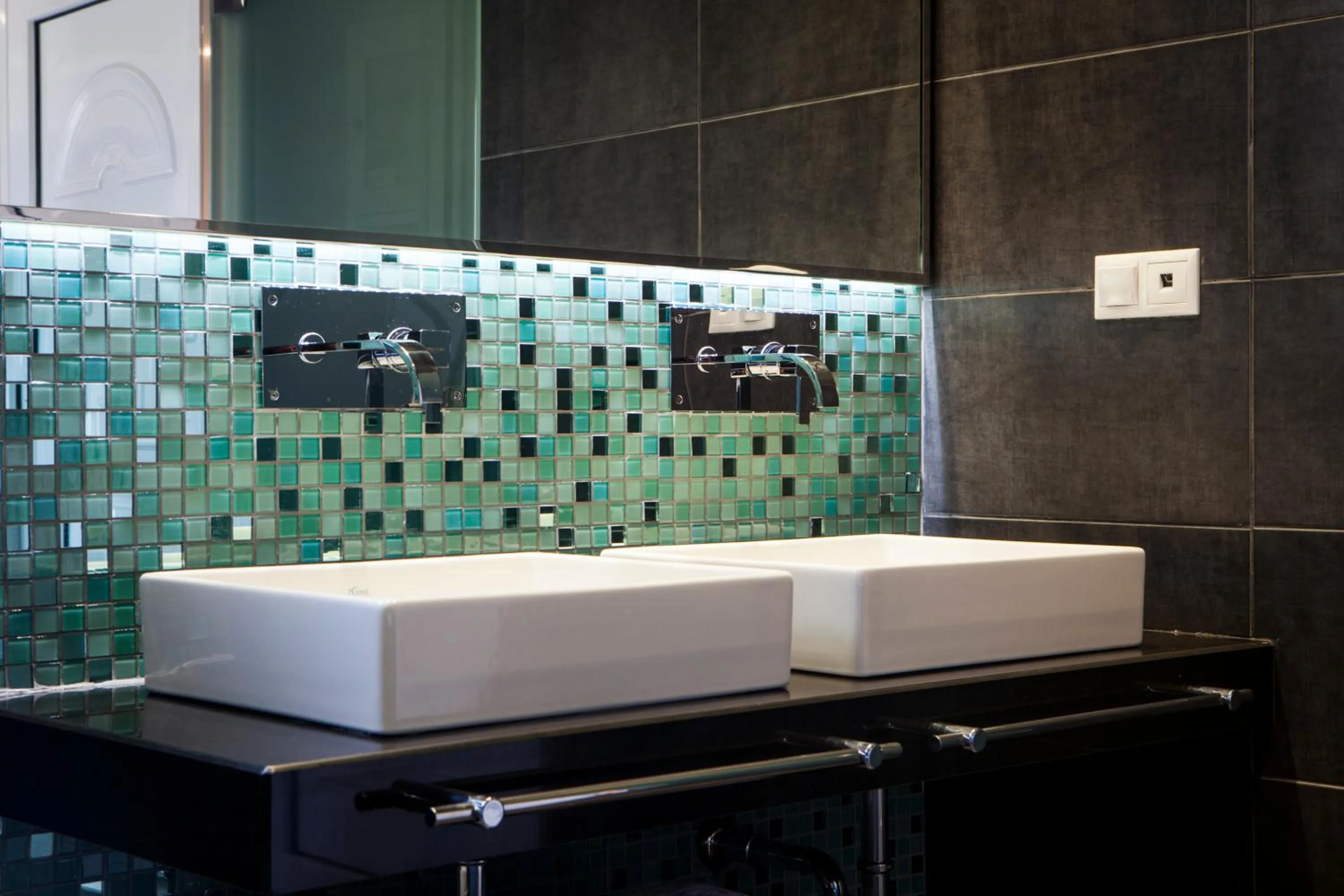 Bathroom in Dionysos Village Resort