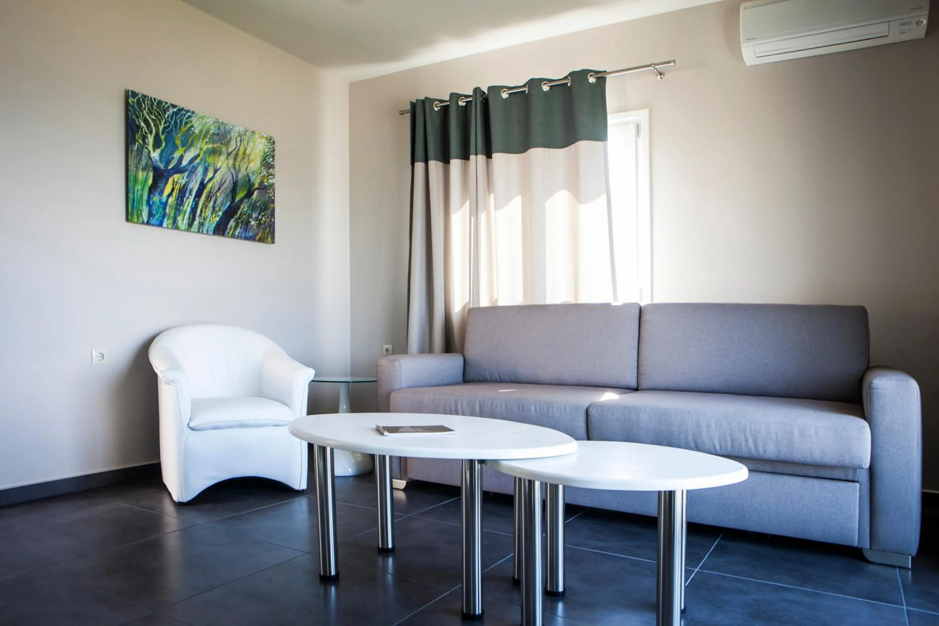 Living room in Dionysos Village Resort