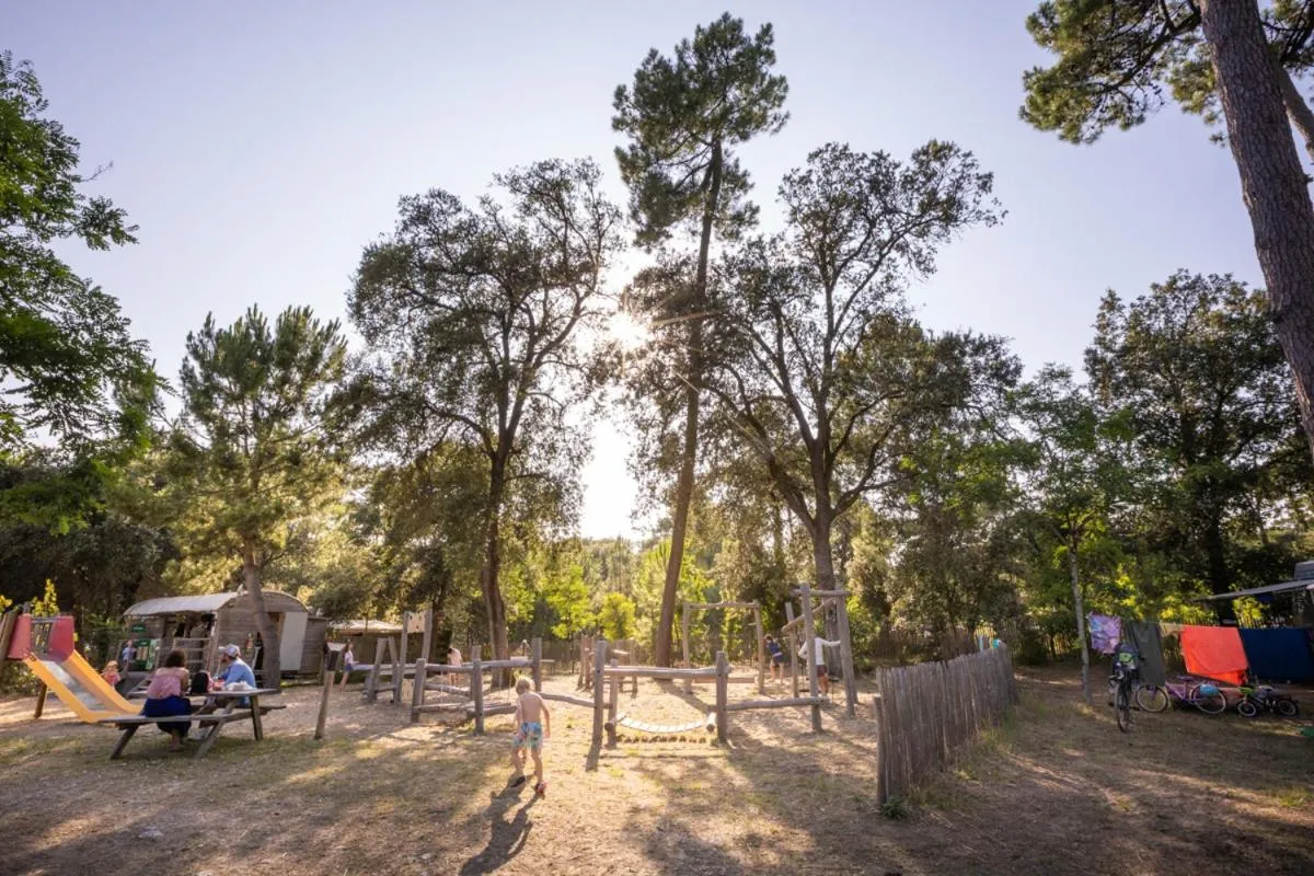 Natural landscape in Huttopia Oleron Les Pins