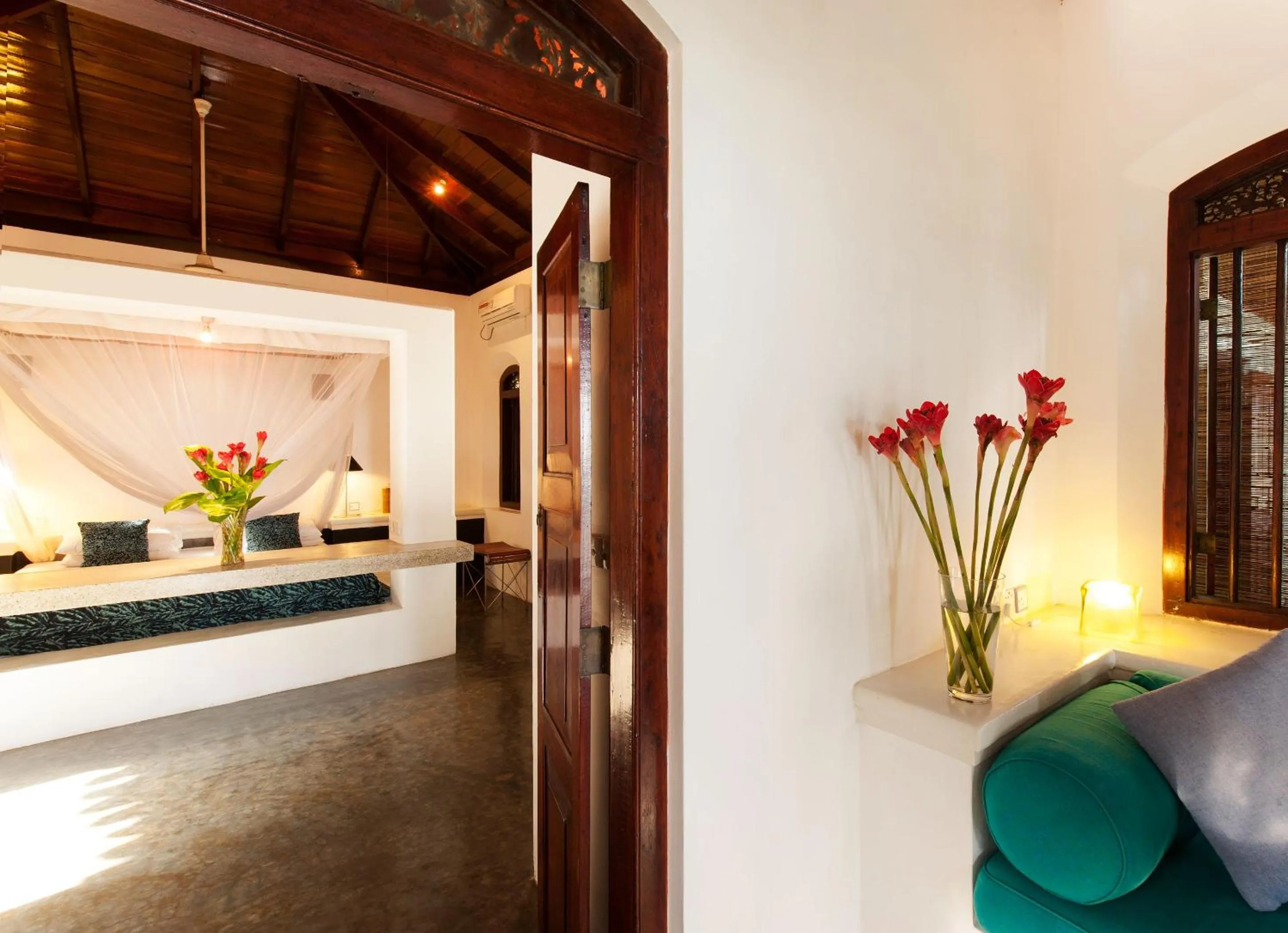 Bedroom, Bed in Apa Villa Thalpe