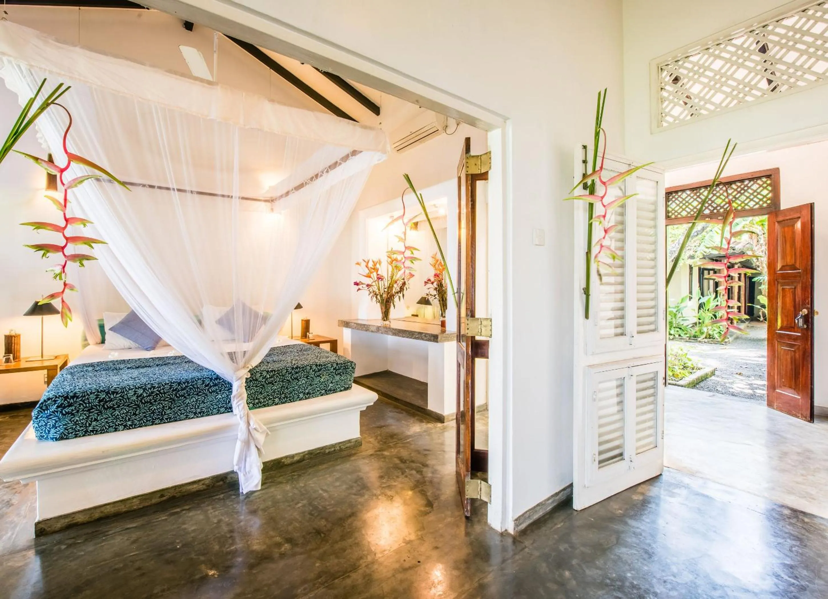 Bed in Apa Villa Thalpe