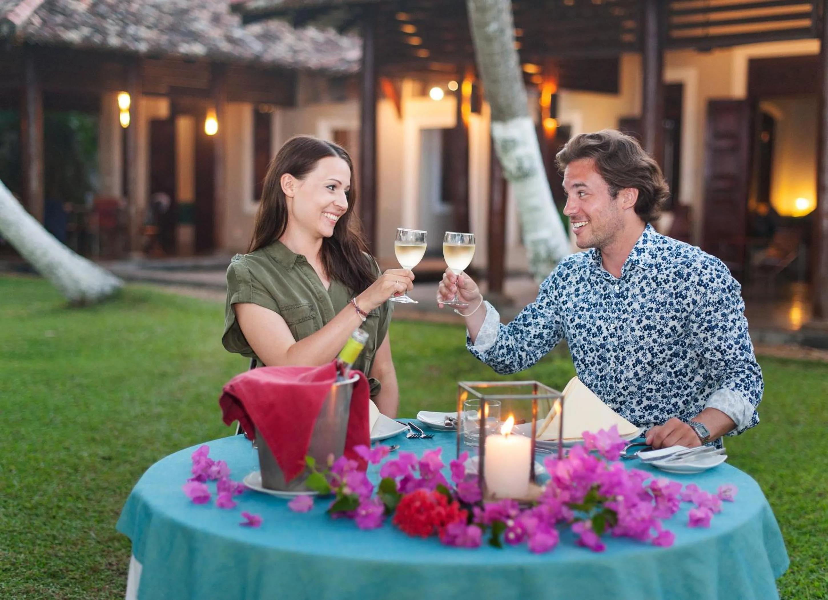 Dinner in Apa Villa Thalpe