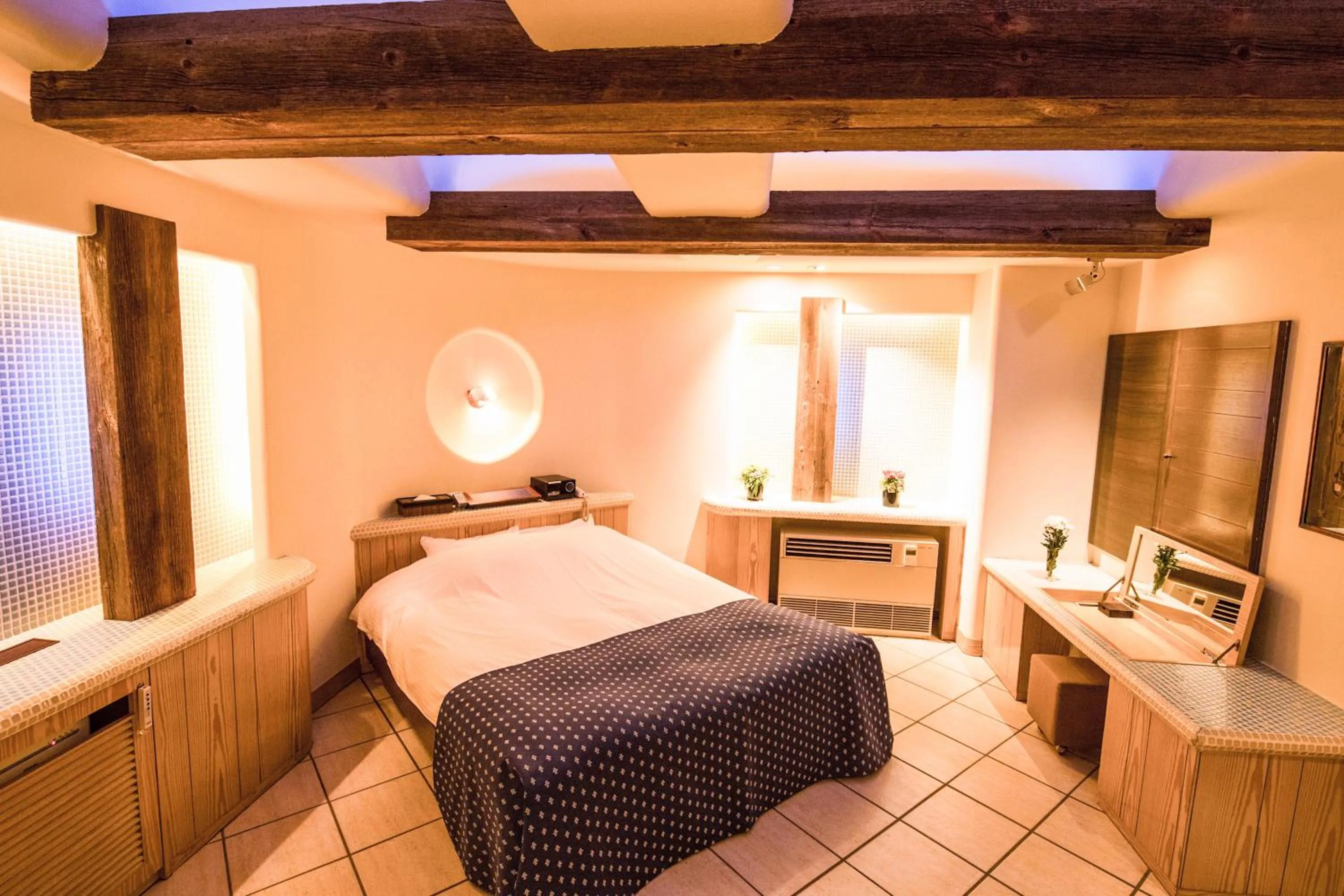 Bed in WATER HOTEL Cy (Audlt Only)