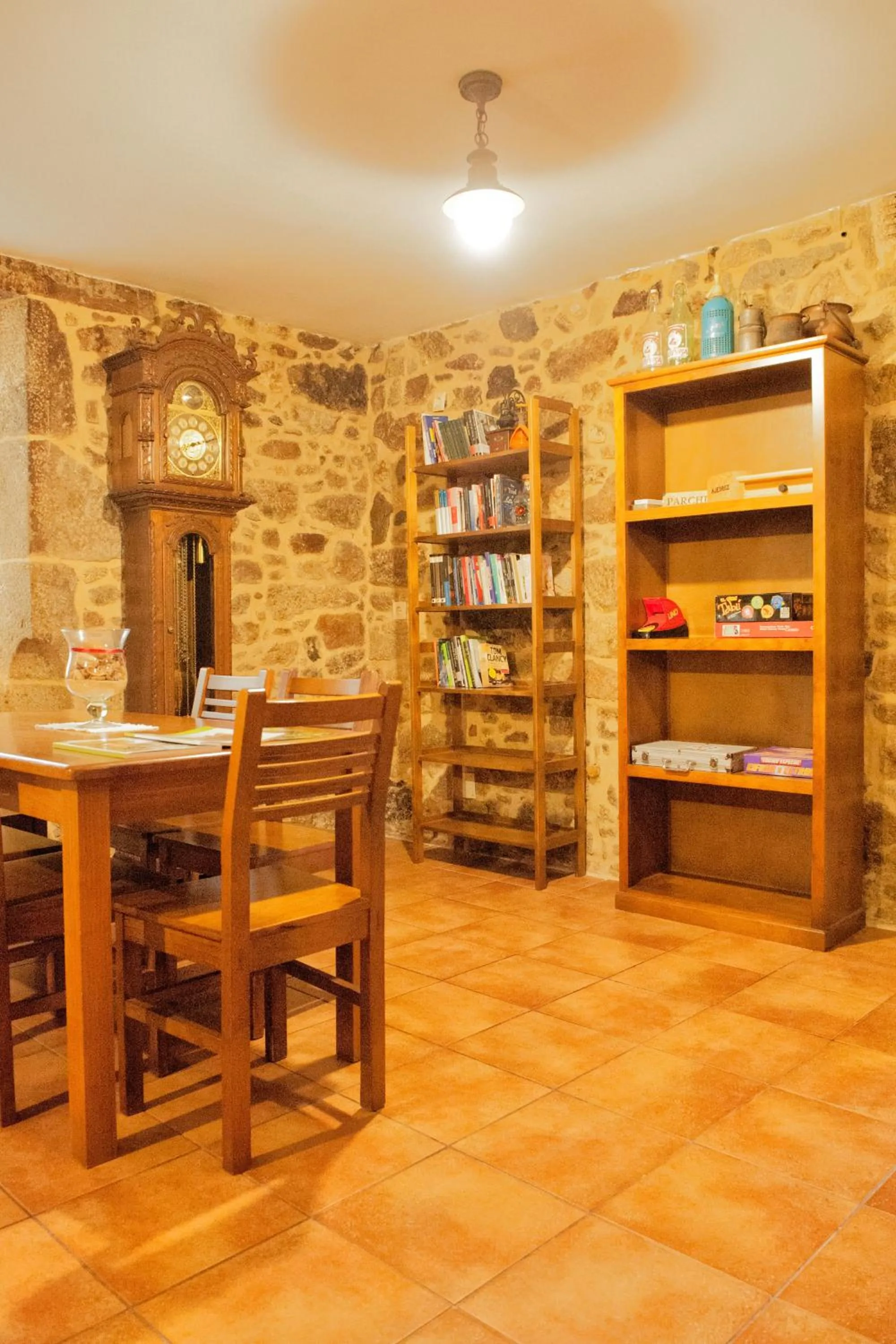 Library in A Casa do Folgo Turismo Rural