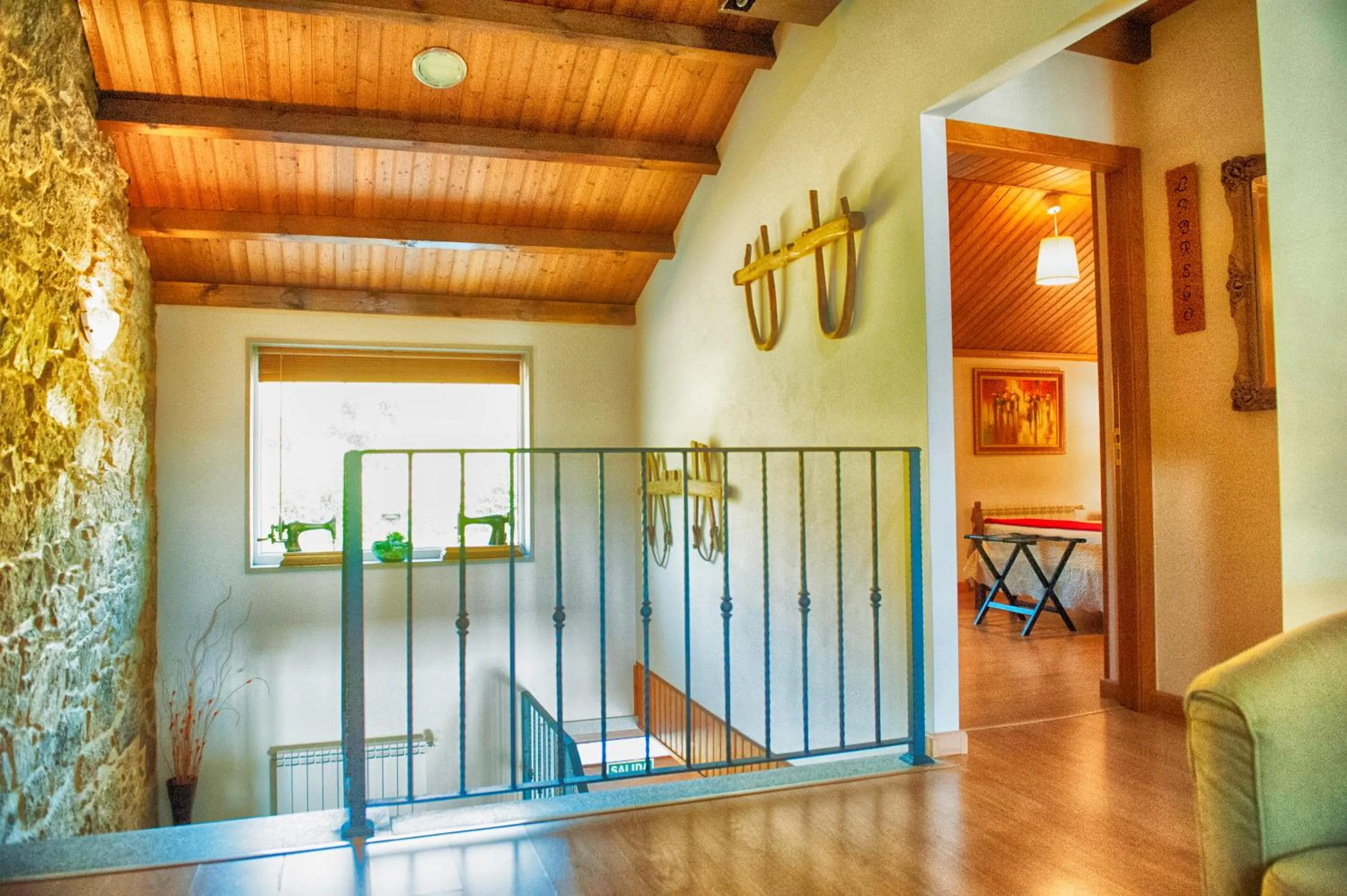 Living room in A Casa do Folgo Turismo Rural