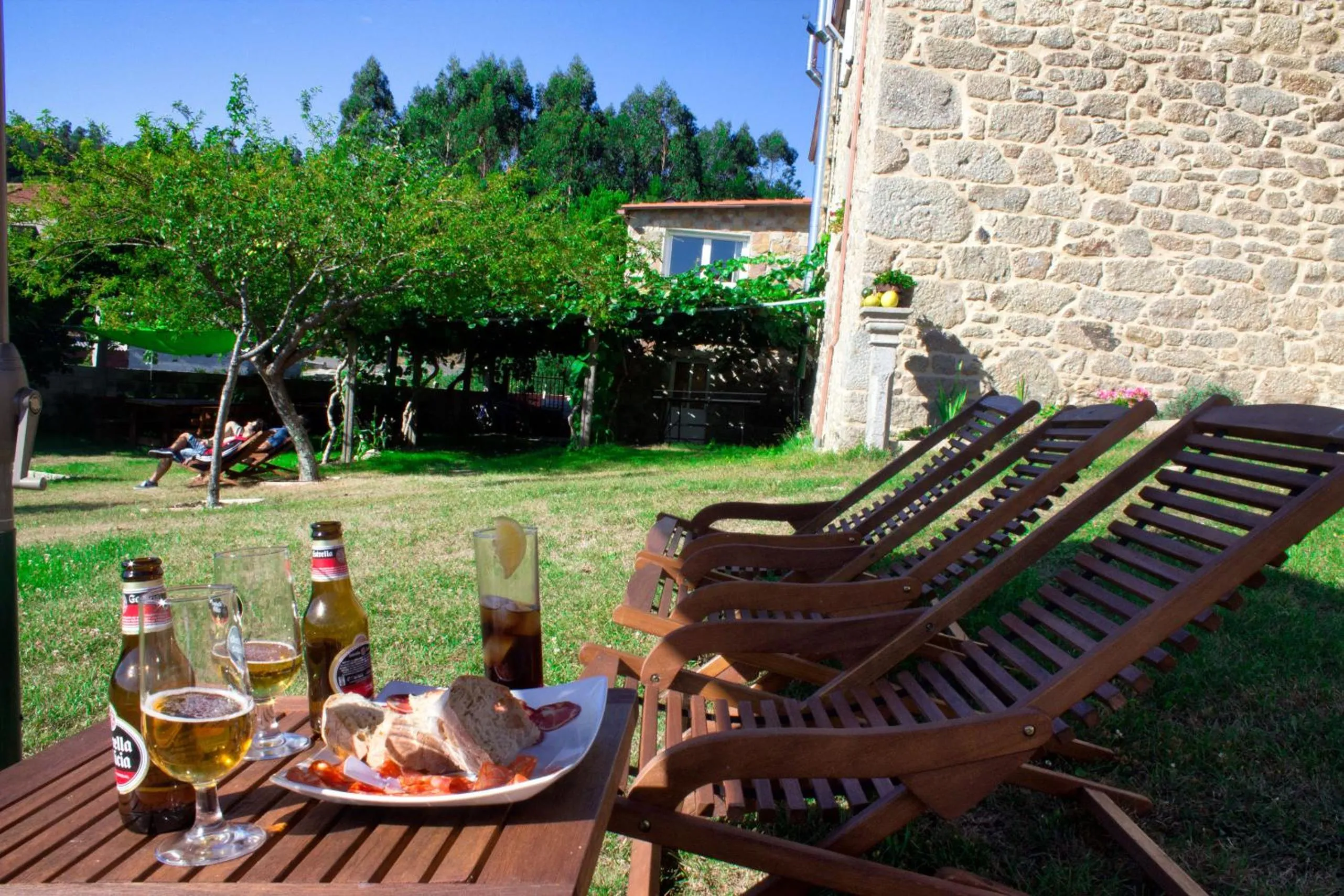 Patio in A Casa do Folgo Turismo Rural
