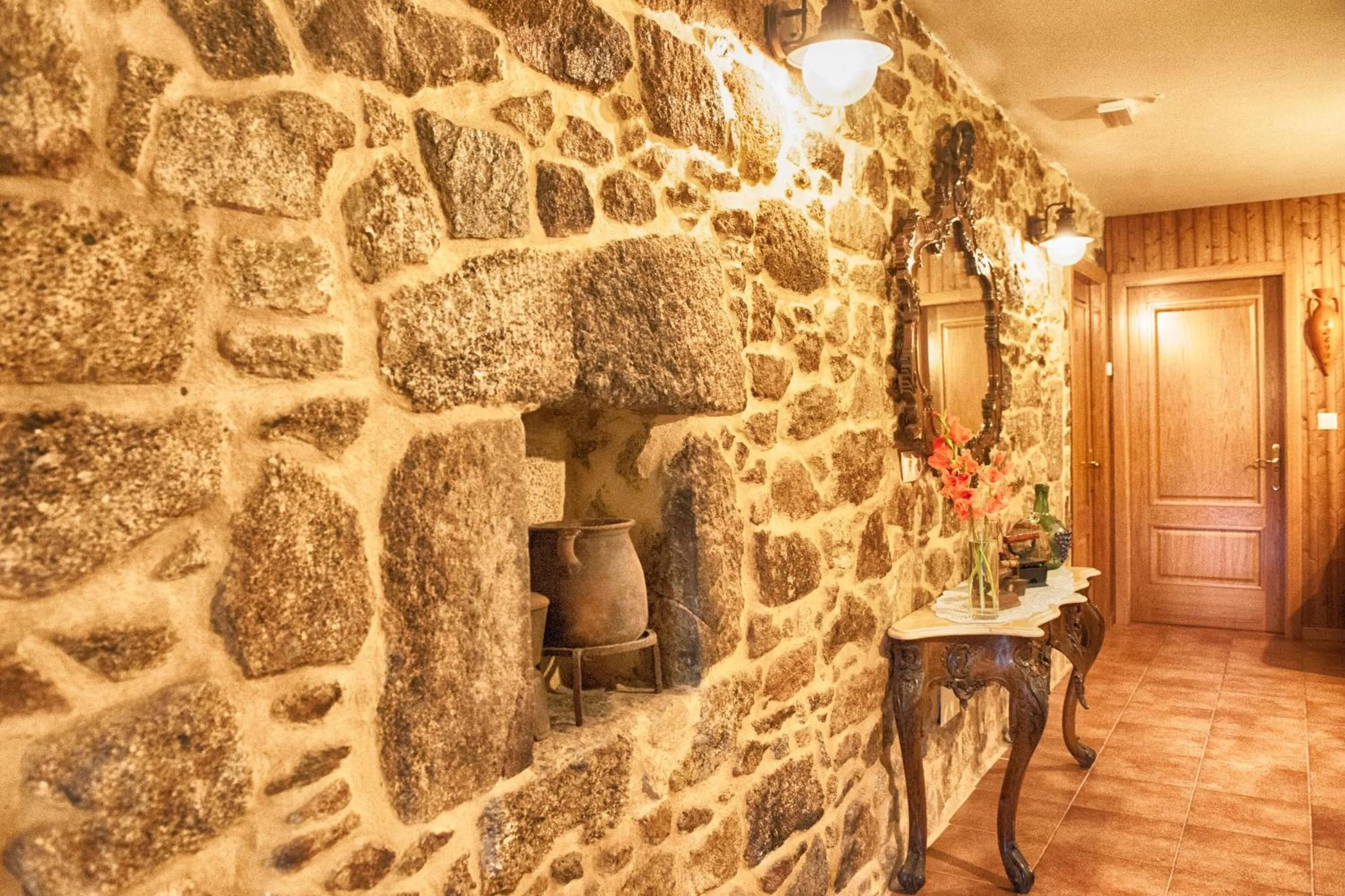 Living room in A Casa do Folgo Turismo Rural