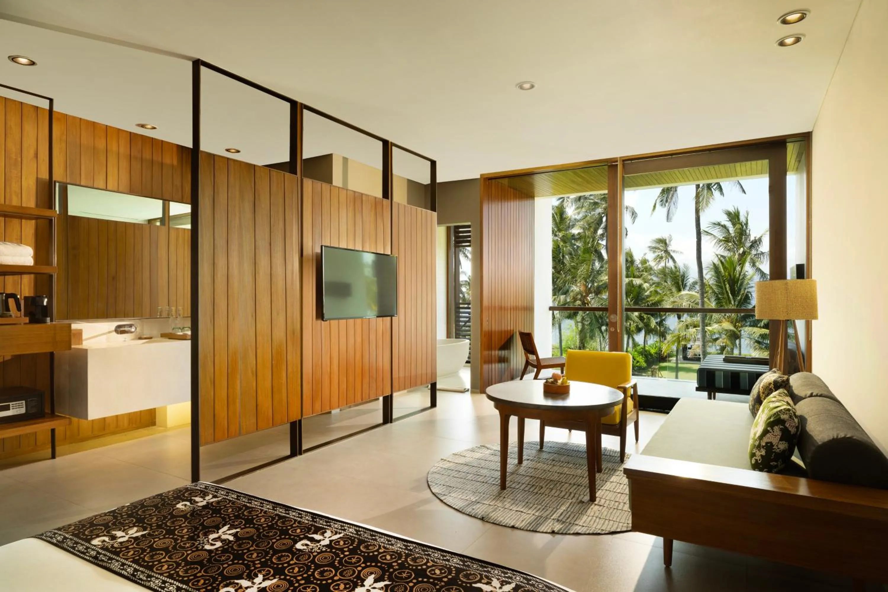 Living room, Bed in Dialoog Banyuwangi