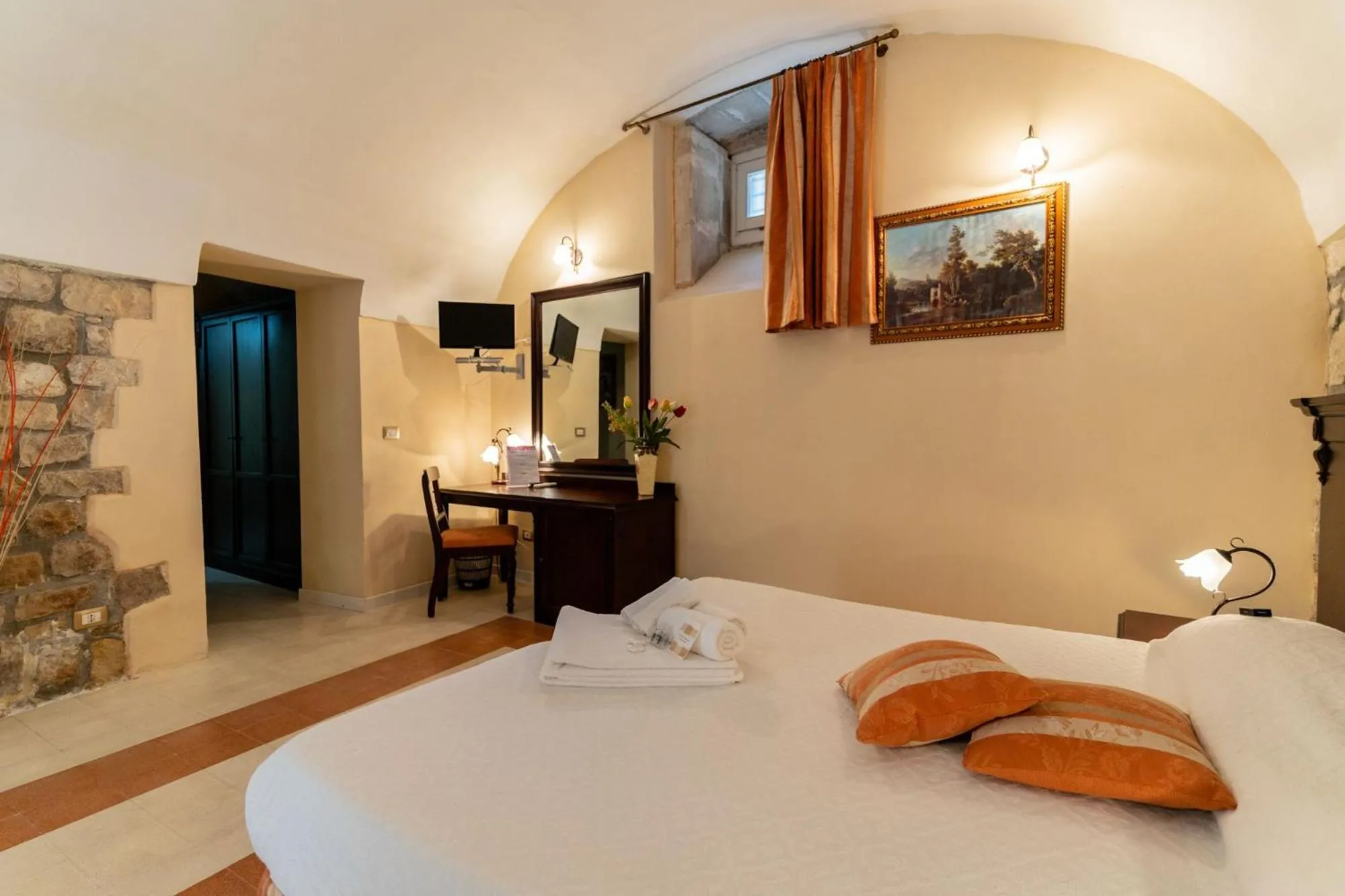 Bedroom, Bed in Palazzo Il Cavaliere B&B De Charme