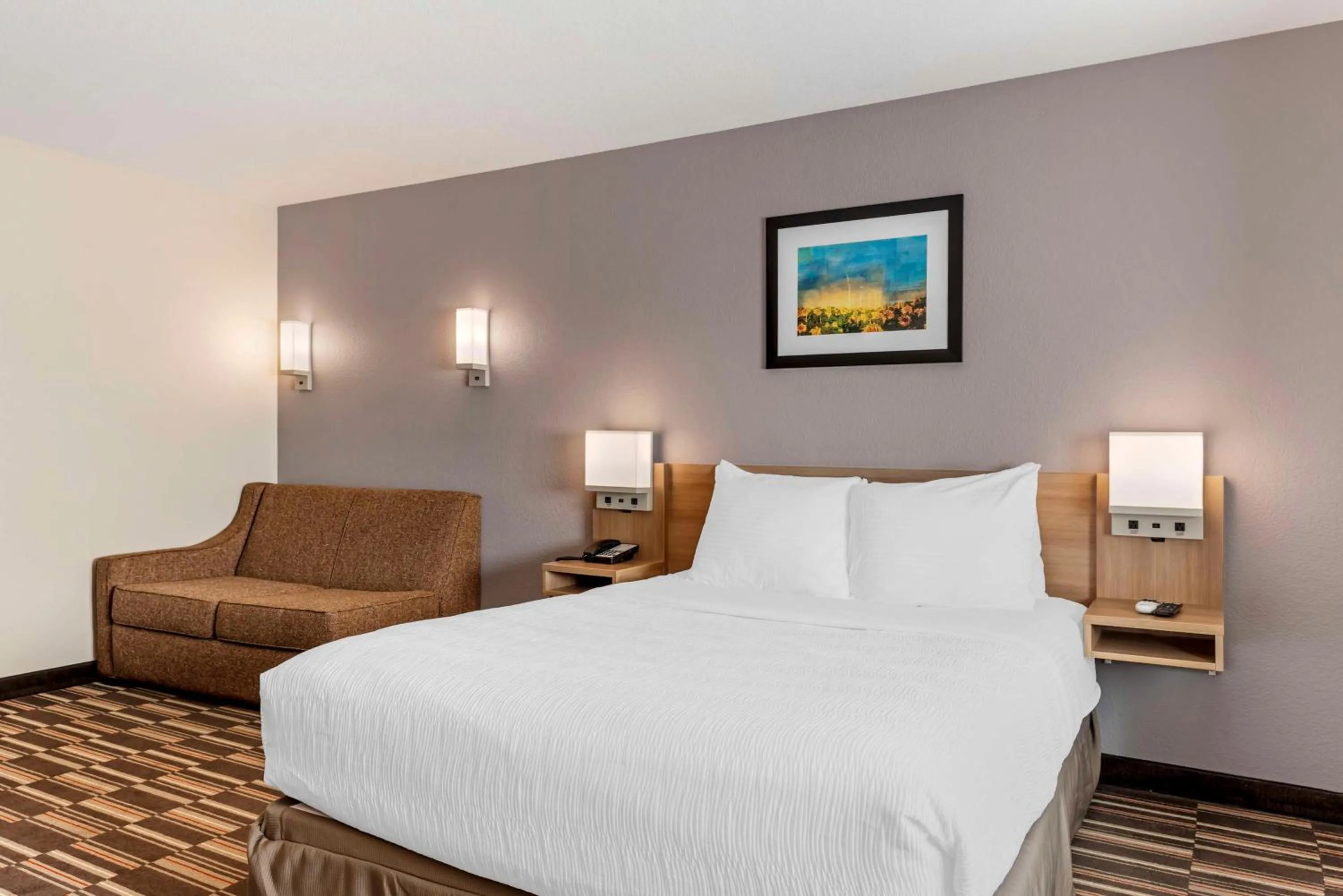 Bedroom, Bed in Best Western Limon