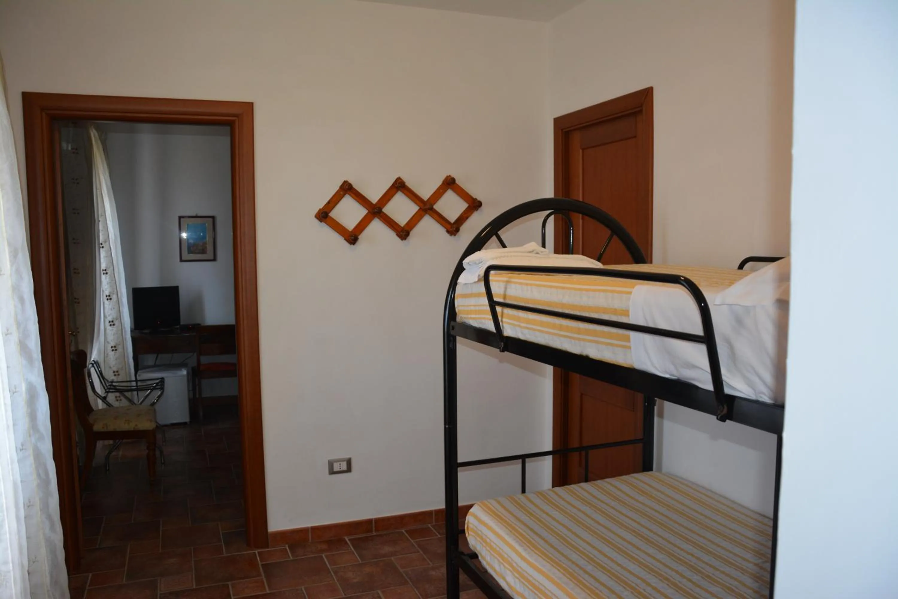 bunk bed, Bed in B&B La Casa Rossa