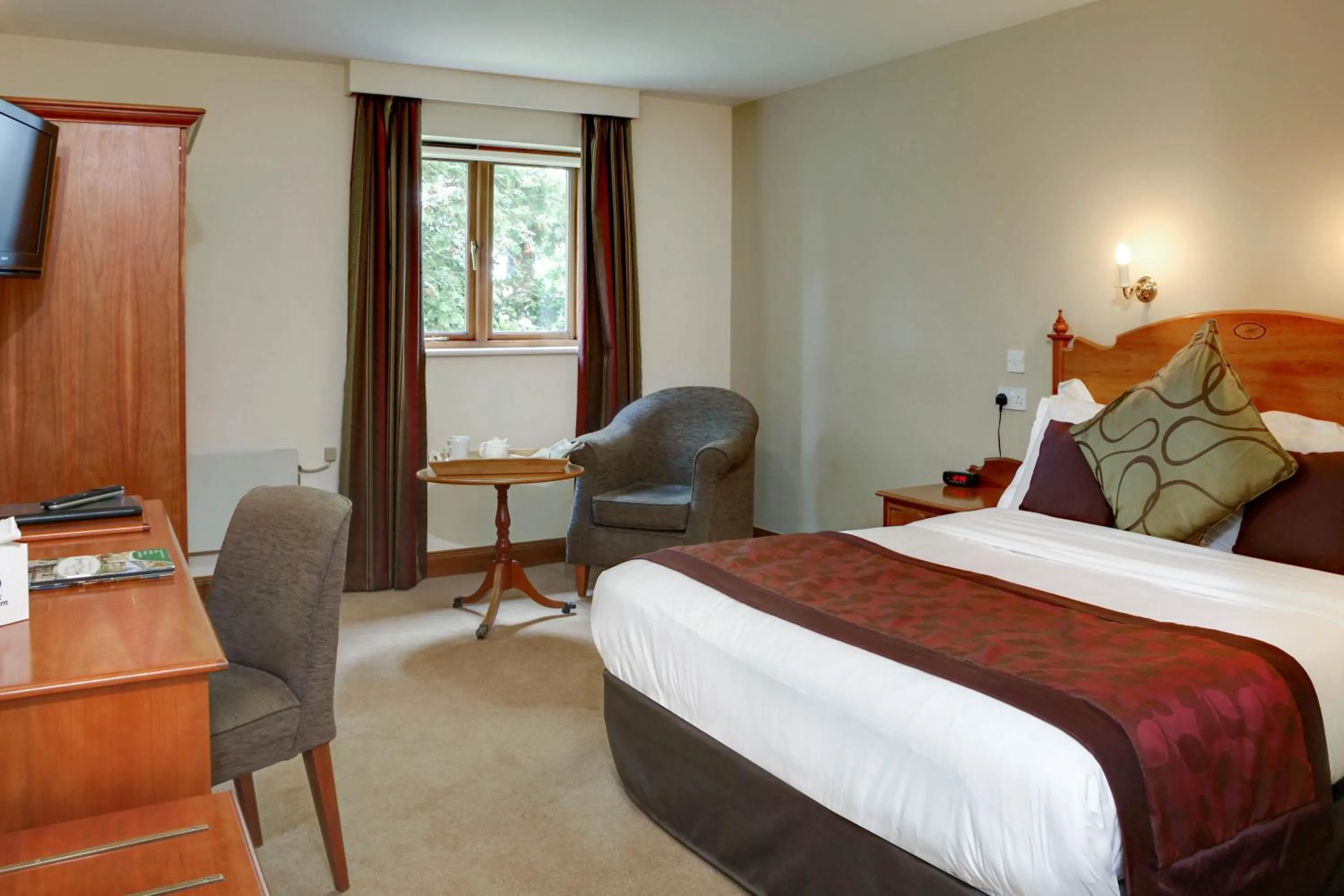 Bedroom, Bed in Garstang Country Hotel & Golf, Sure Hotel Collection