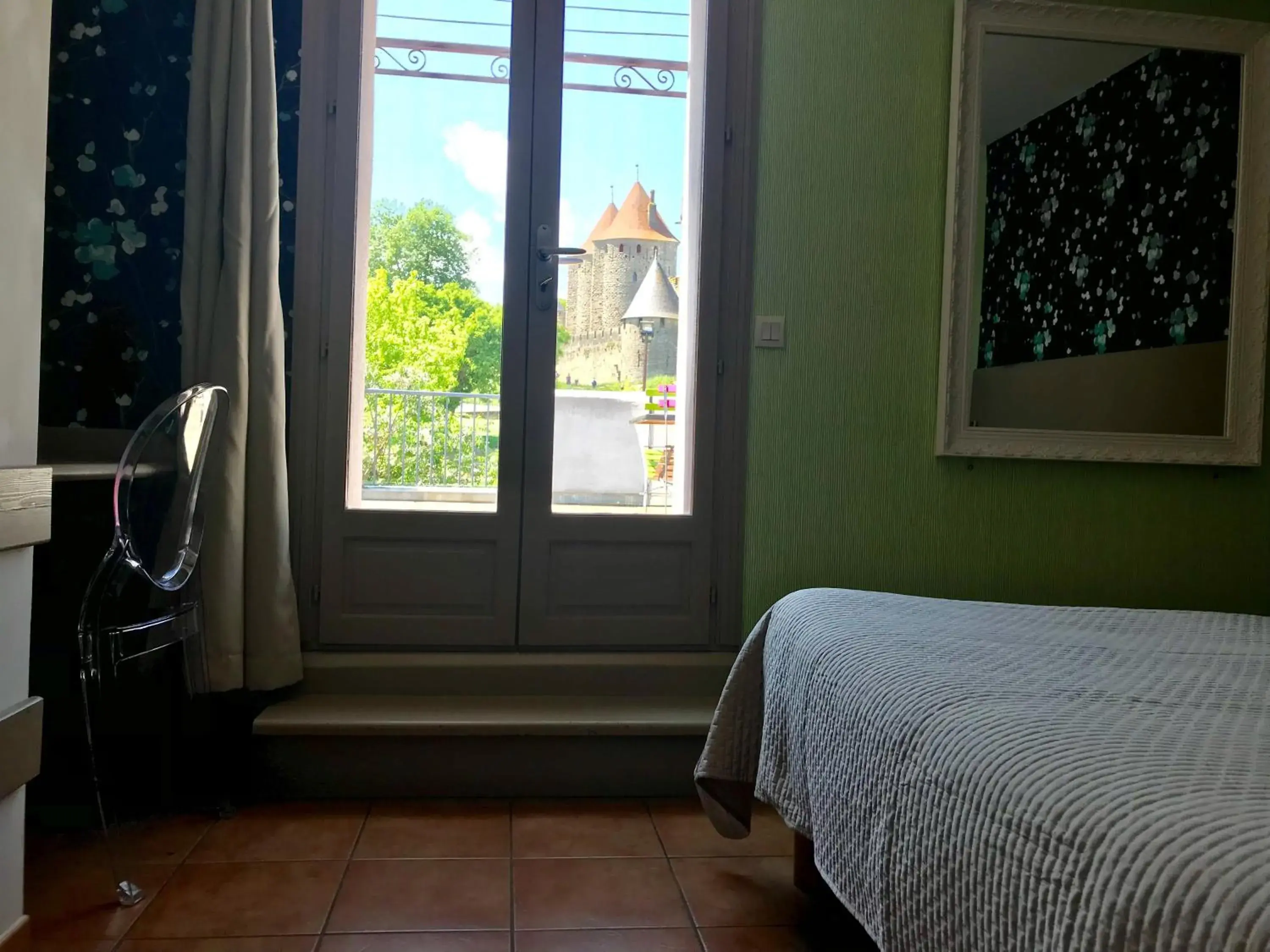 Double Room with Terrace - single occupancy in La Rapière Double Room with Terrace - single occupancy in La Rapière