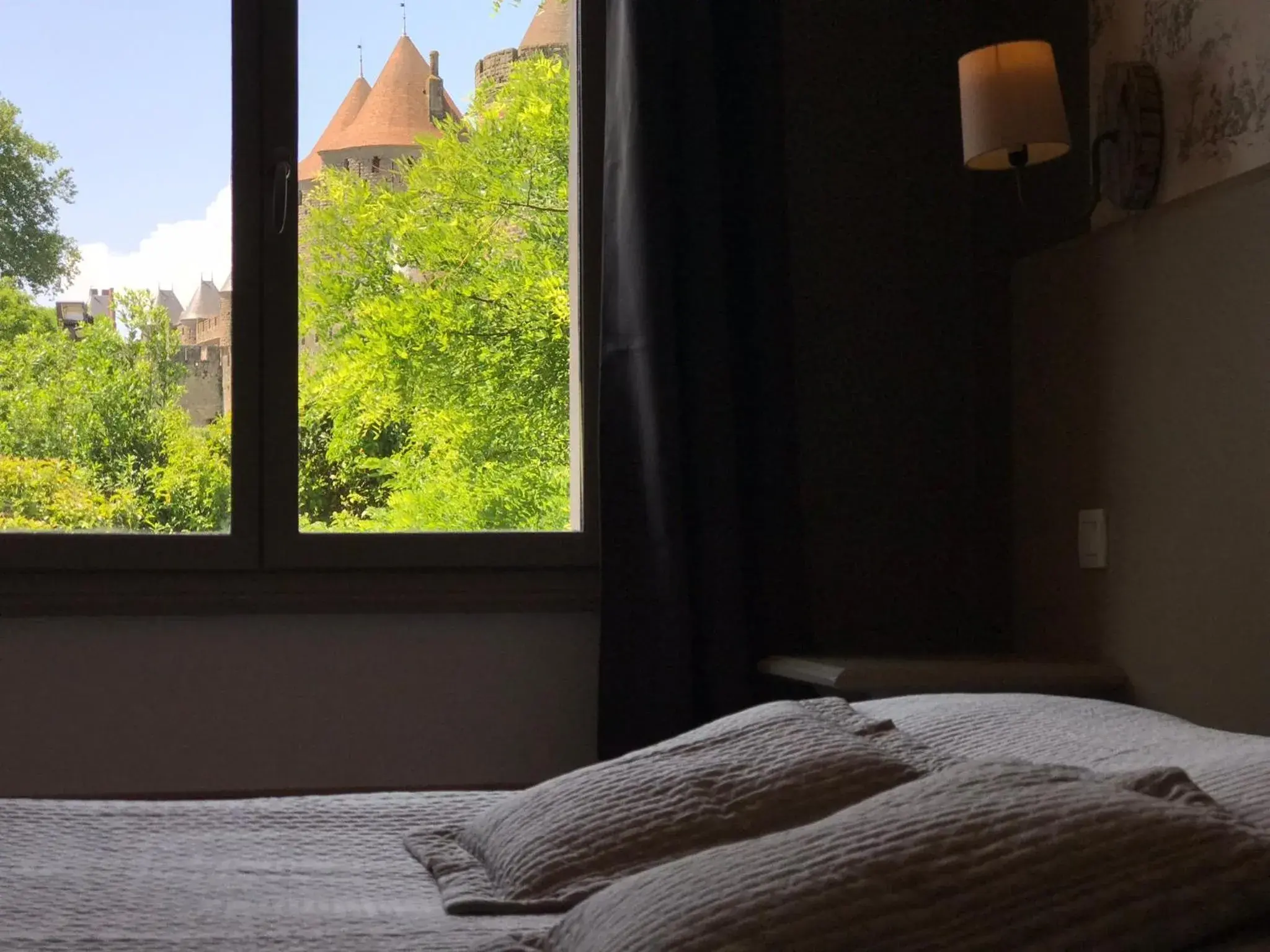 Double Room with Medieval city view - single occupancy in La Rapière Double Room with Medieval city view - single occupancy in La Rapière