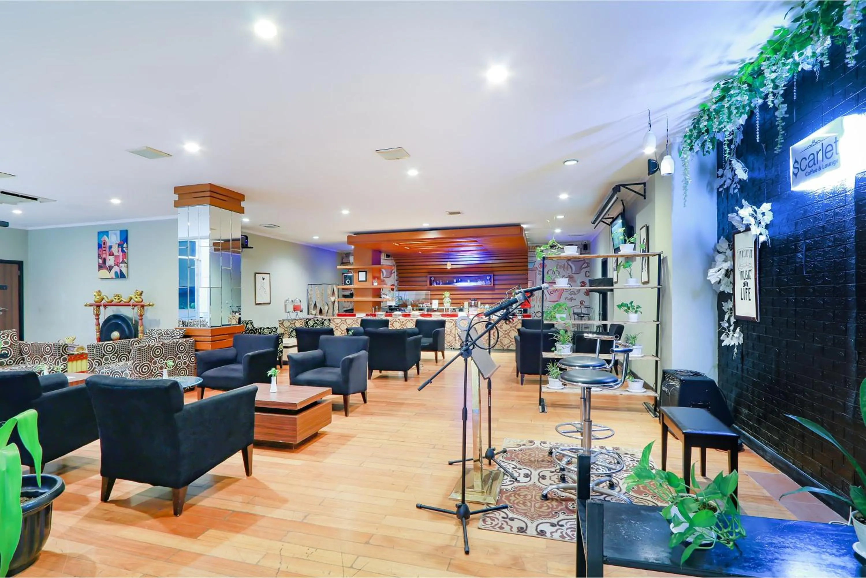 Lounge or bar in Hotel Dafam Pekalongan