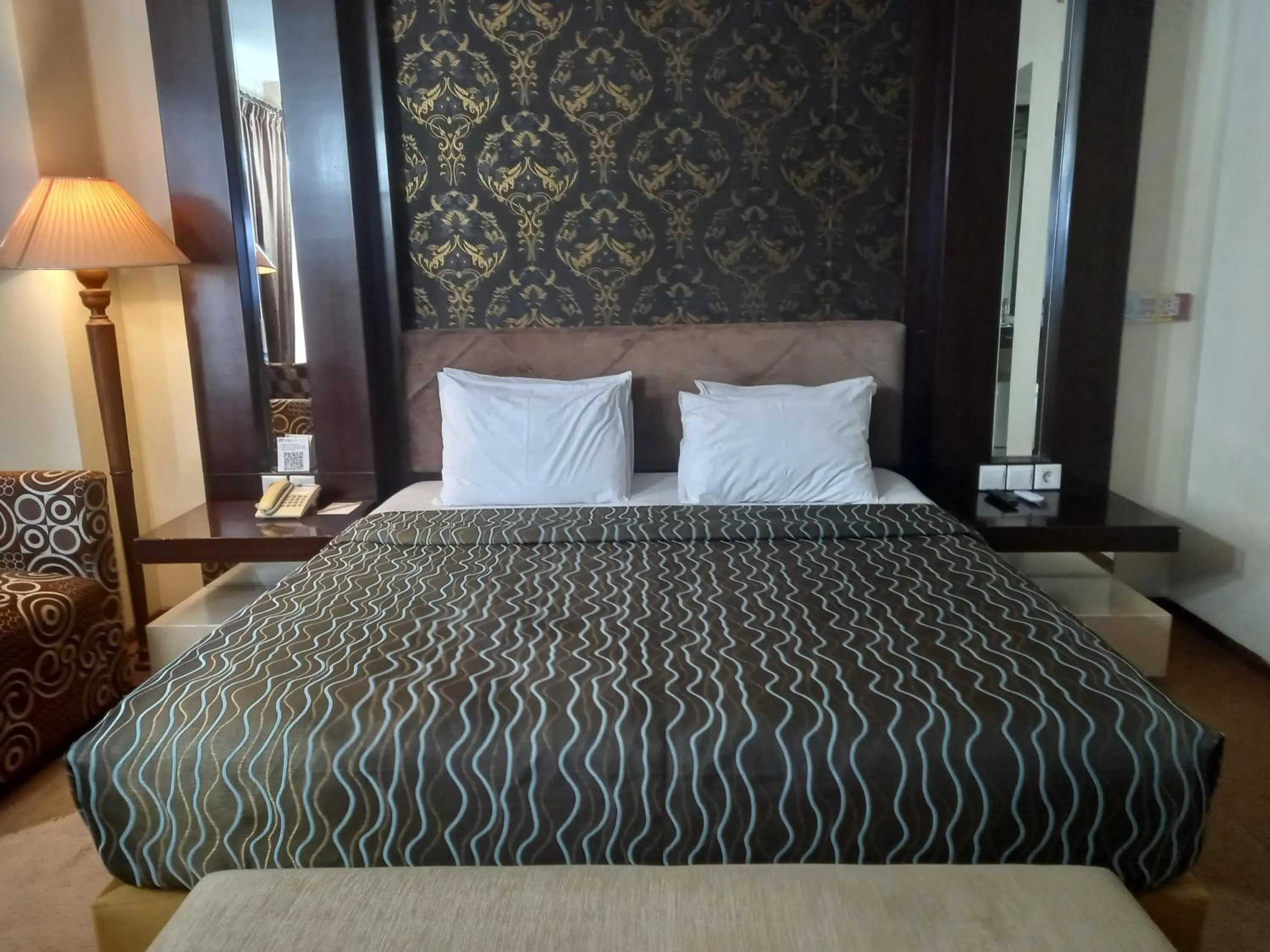 Bed in Hotel Dafam Pekalongan