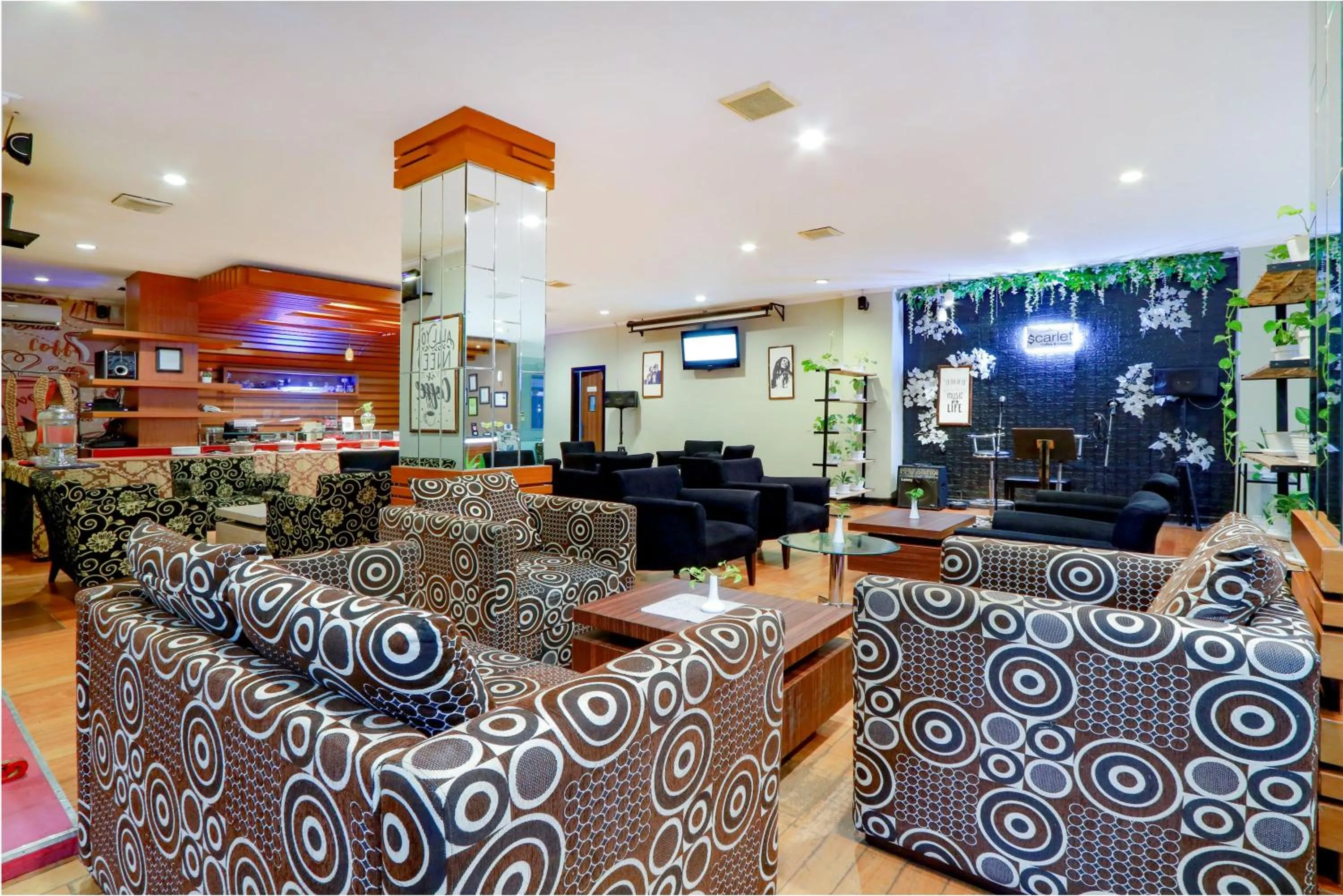 Lounge or bar in Hotel Dafam Pekalongan