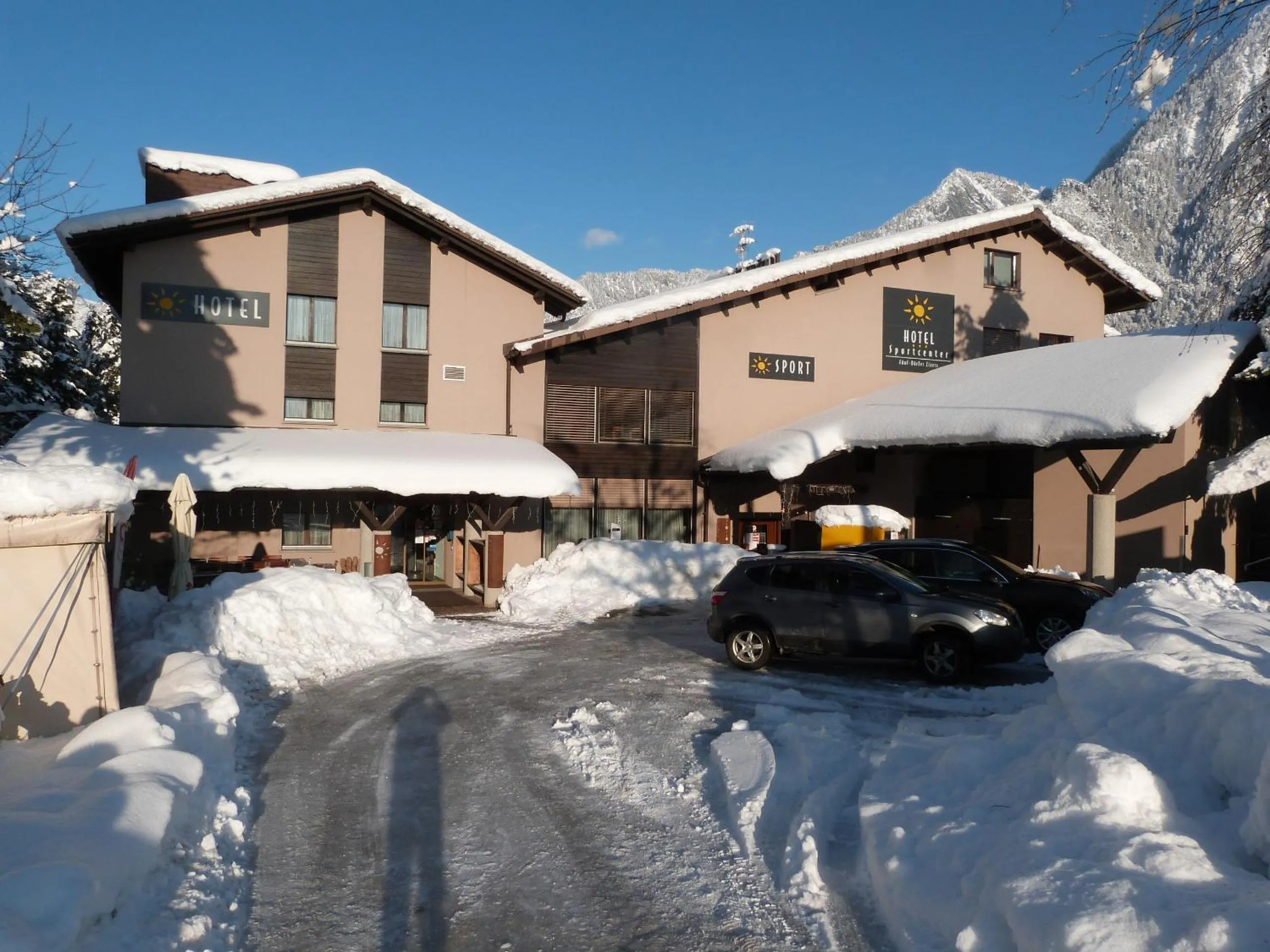 Property building in Hotel Sportcenter Fünf Dörfer AG
