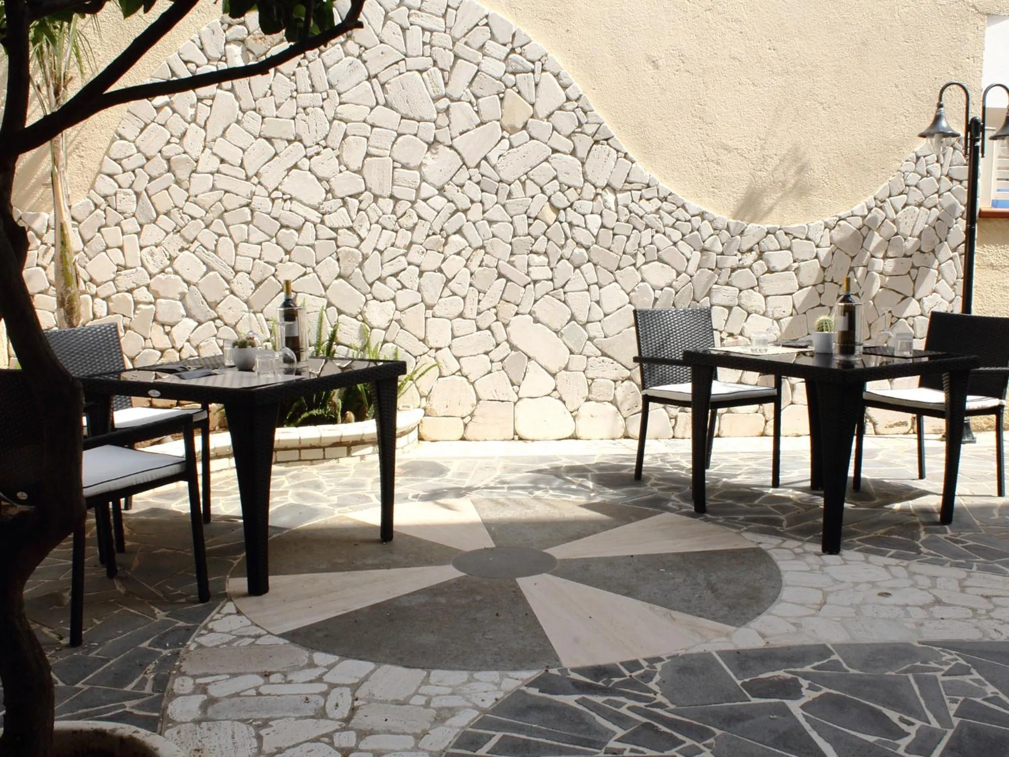 Garden in Hotel Barbieri