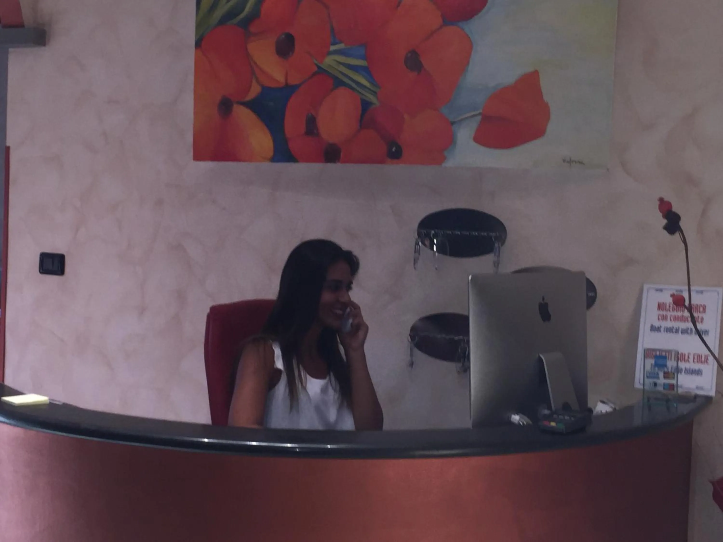 Lobby or reception in Hotel Barbieri