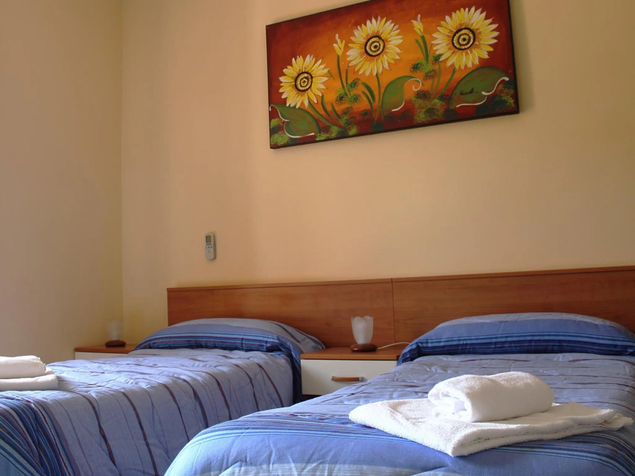 Decorative detail, Bed in Hotel Barbieri
