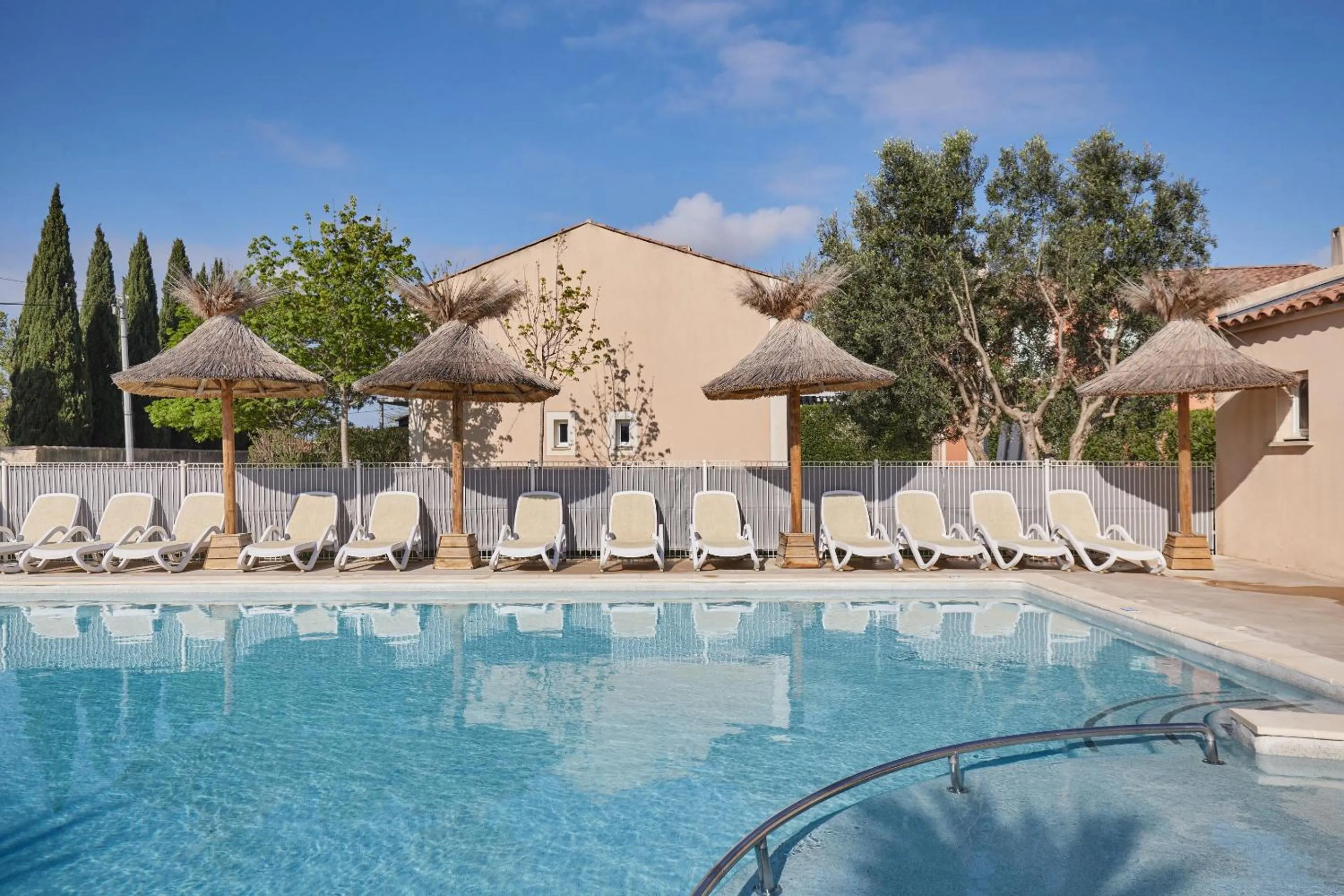 Swimming pool in Résidence Odalys Le Mas des Flamants