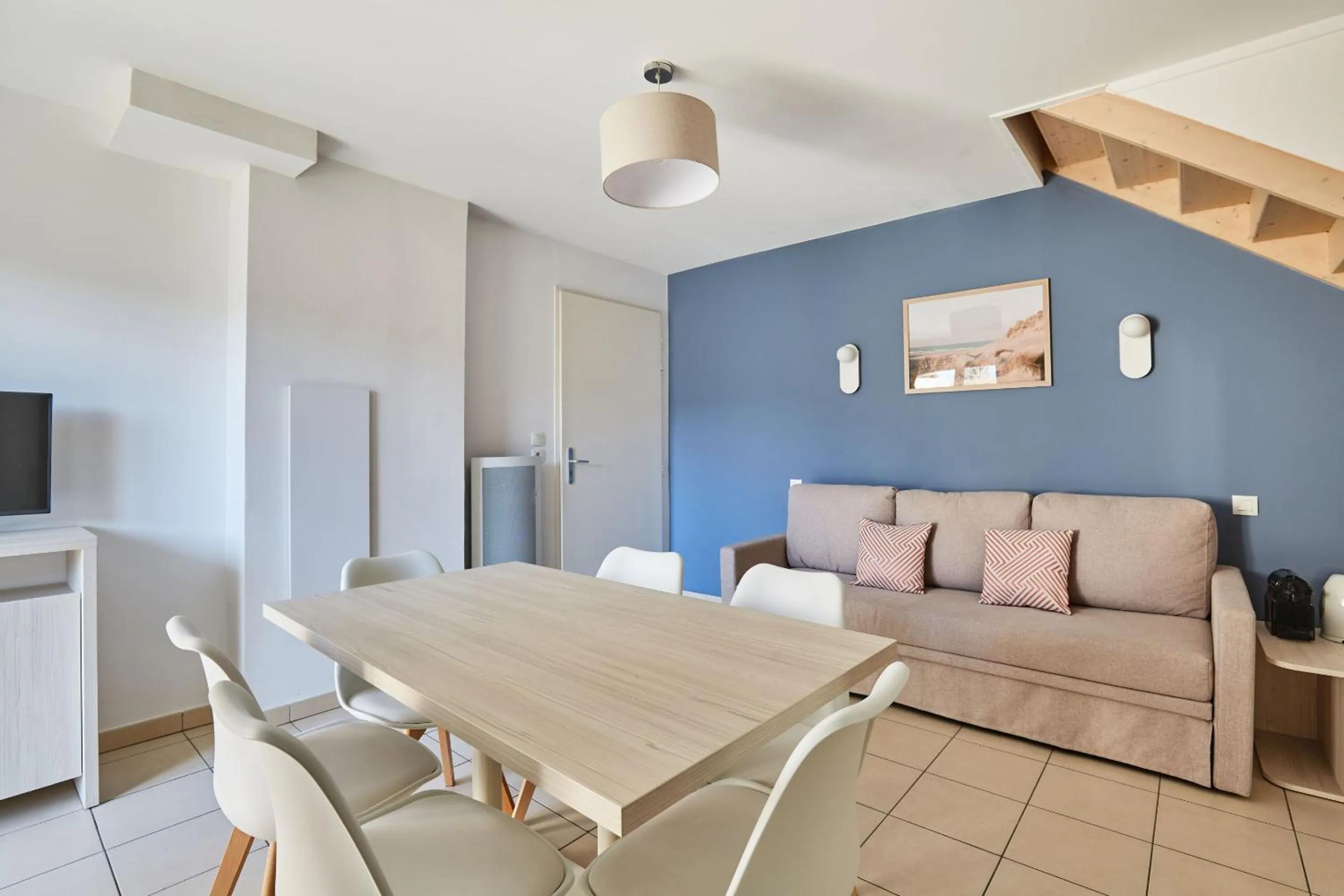 Dining area in Résidence Odalys Le Mas des Flamants