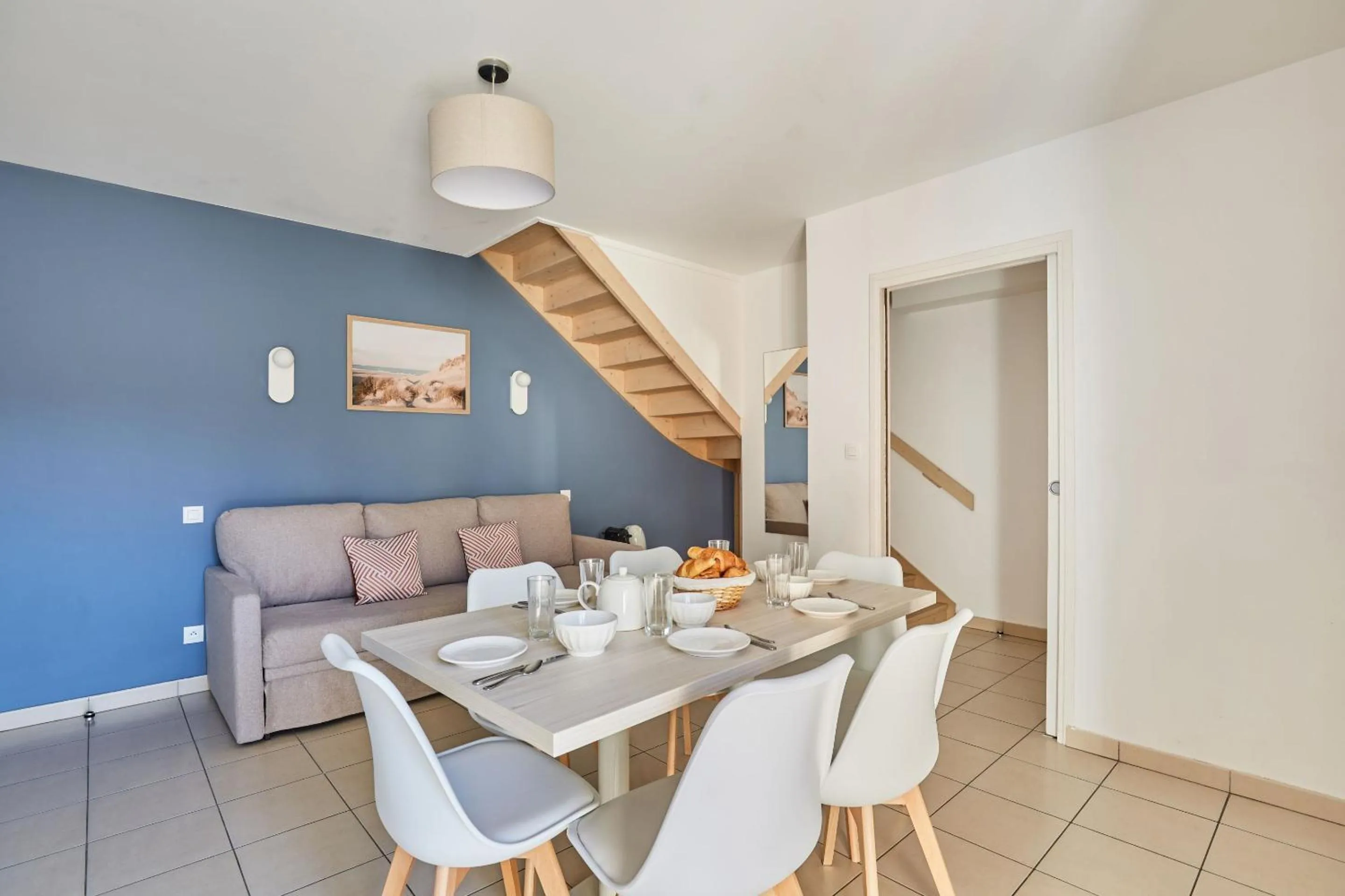 Dining area in Résidence Odalys Le Mas des Flamants