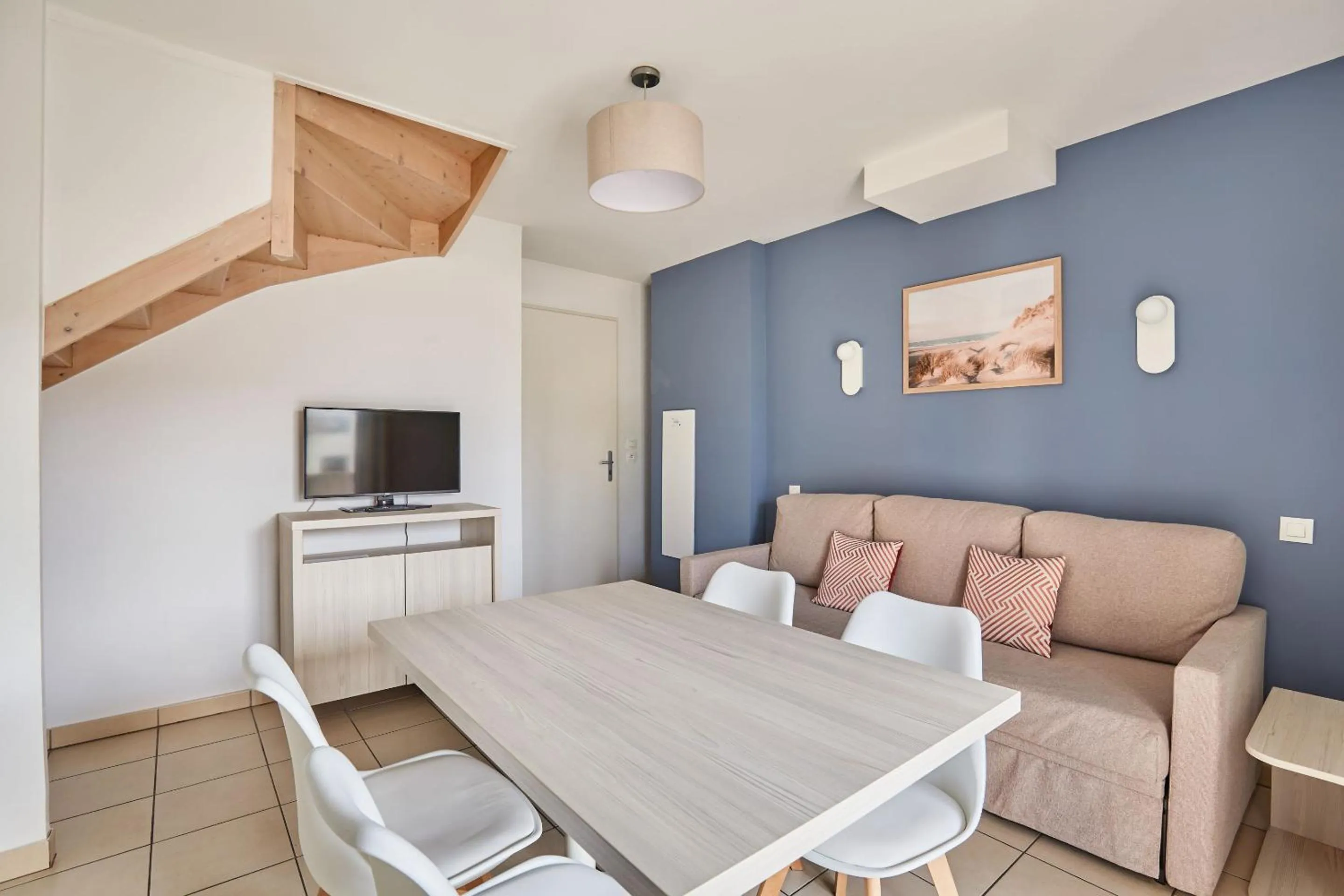 Dining area in Résidence Odalys Le Mas des Flamants