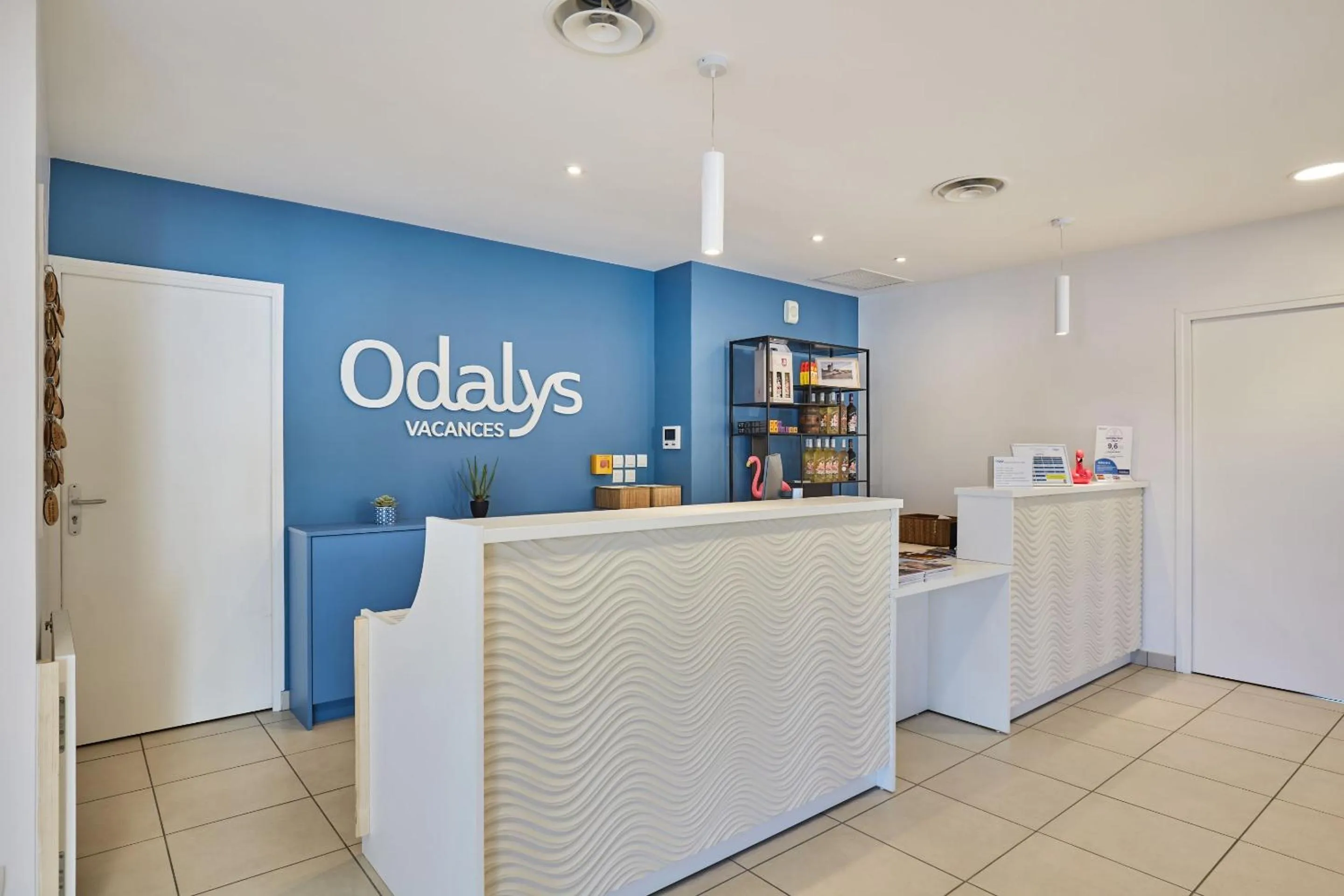Lobby or reception in Résidence Odalys Le Mas des Flamants