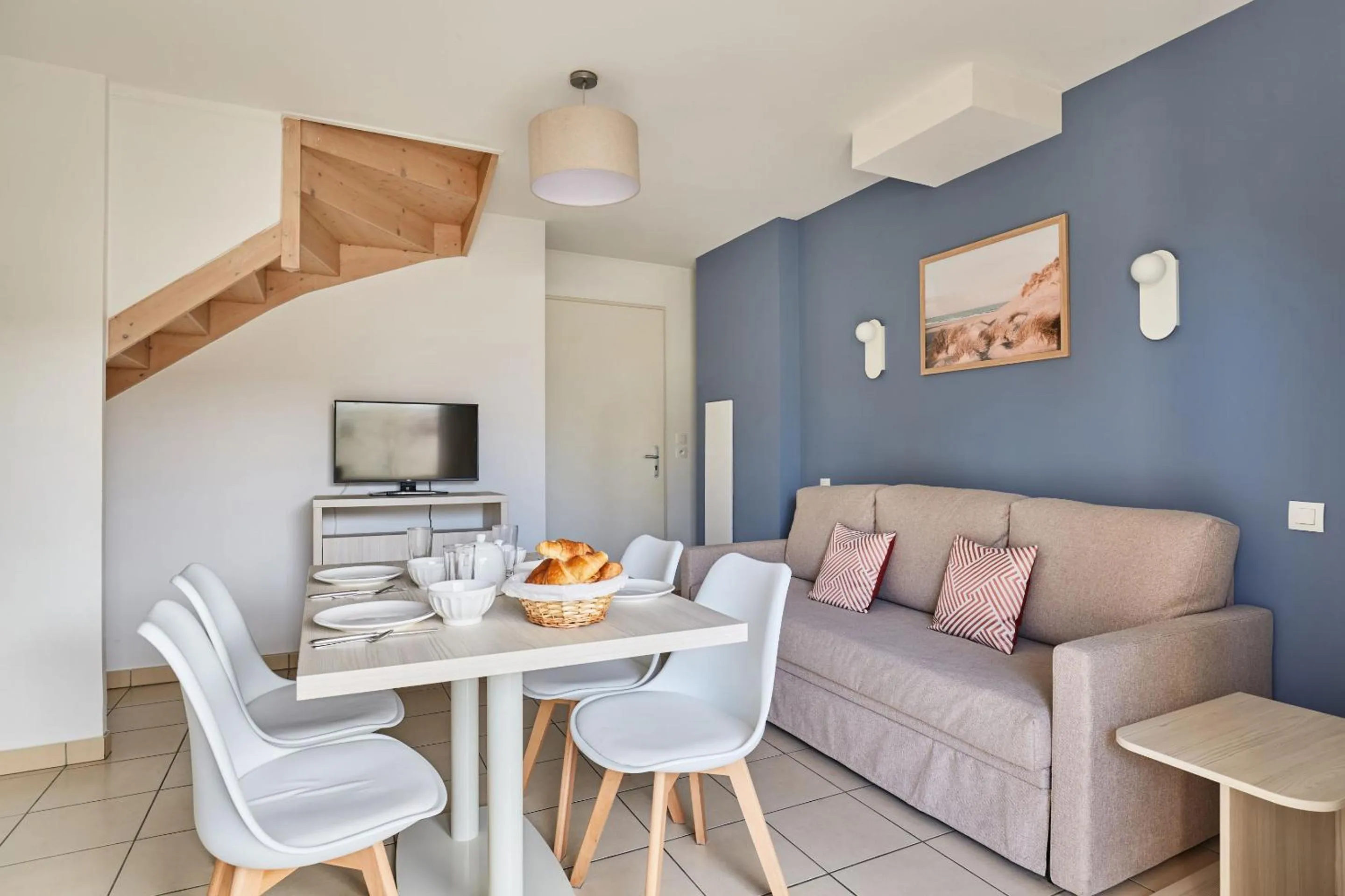 Dining area in Résidence Odalys Le Mas des Flamants