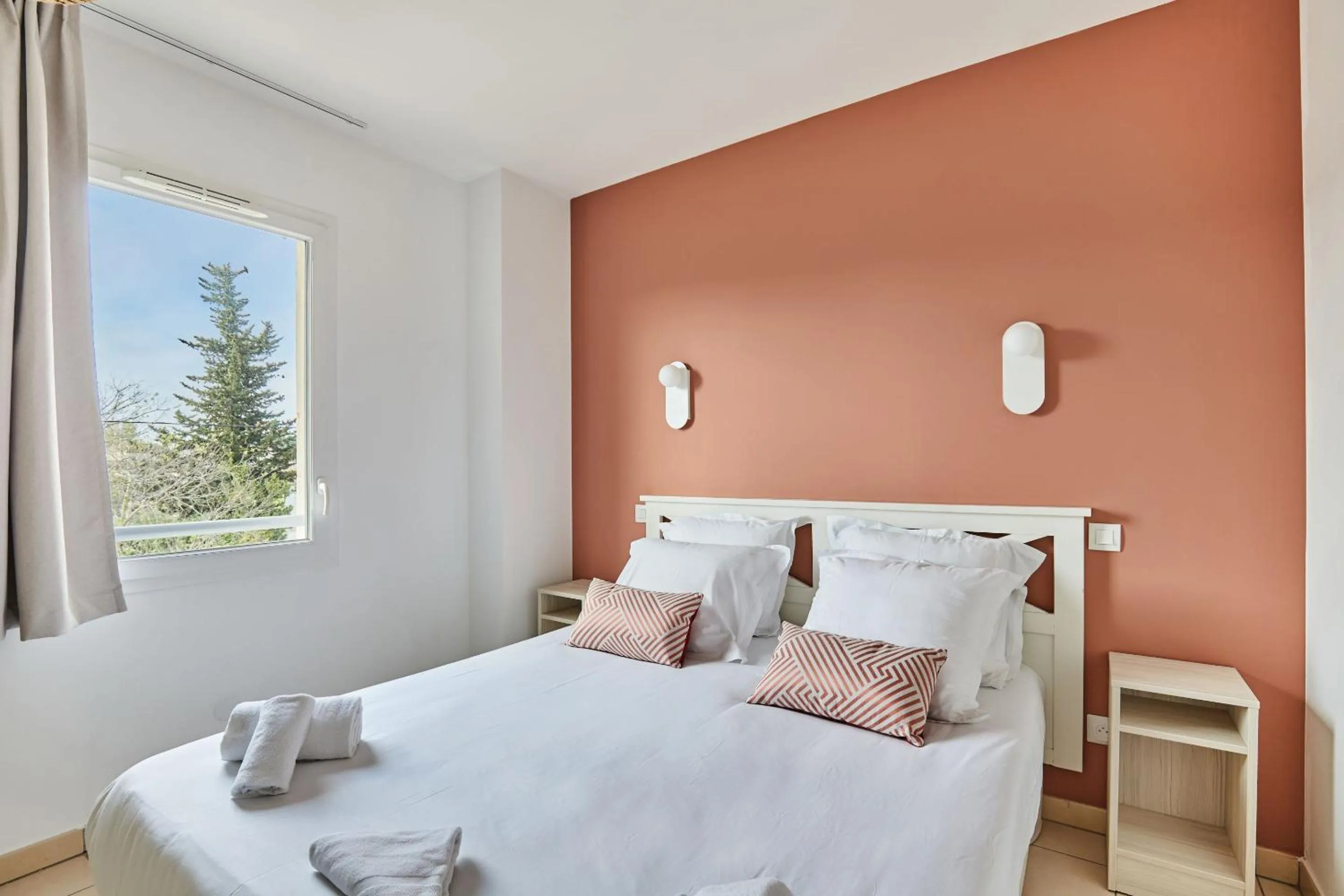 Bedroom, Bed in Résidence Odalys Le Mas des Flamants