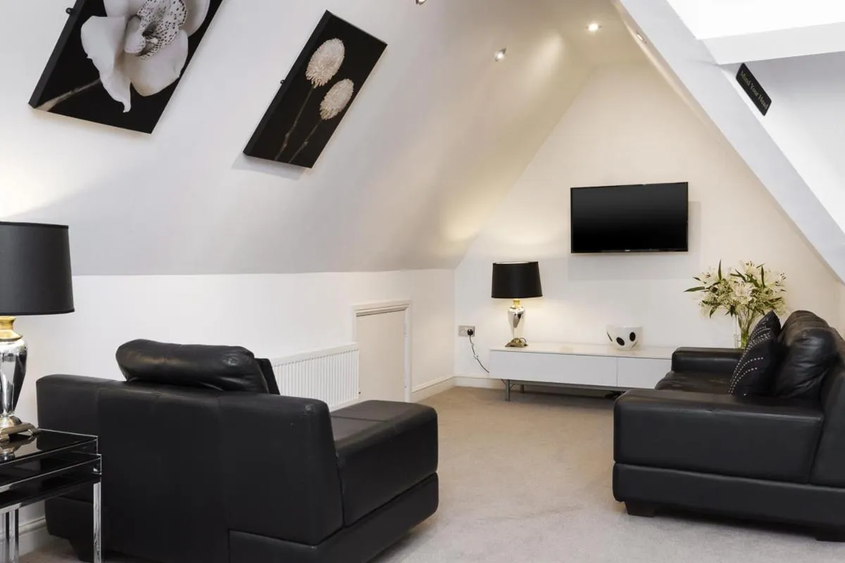 Seating area in Lincoln House Private Hotel