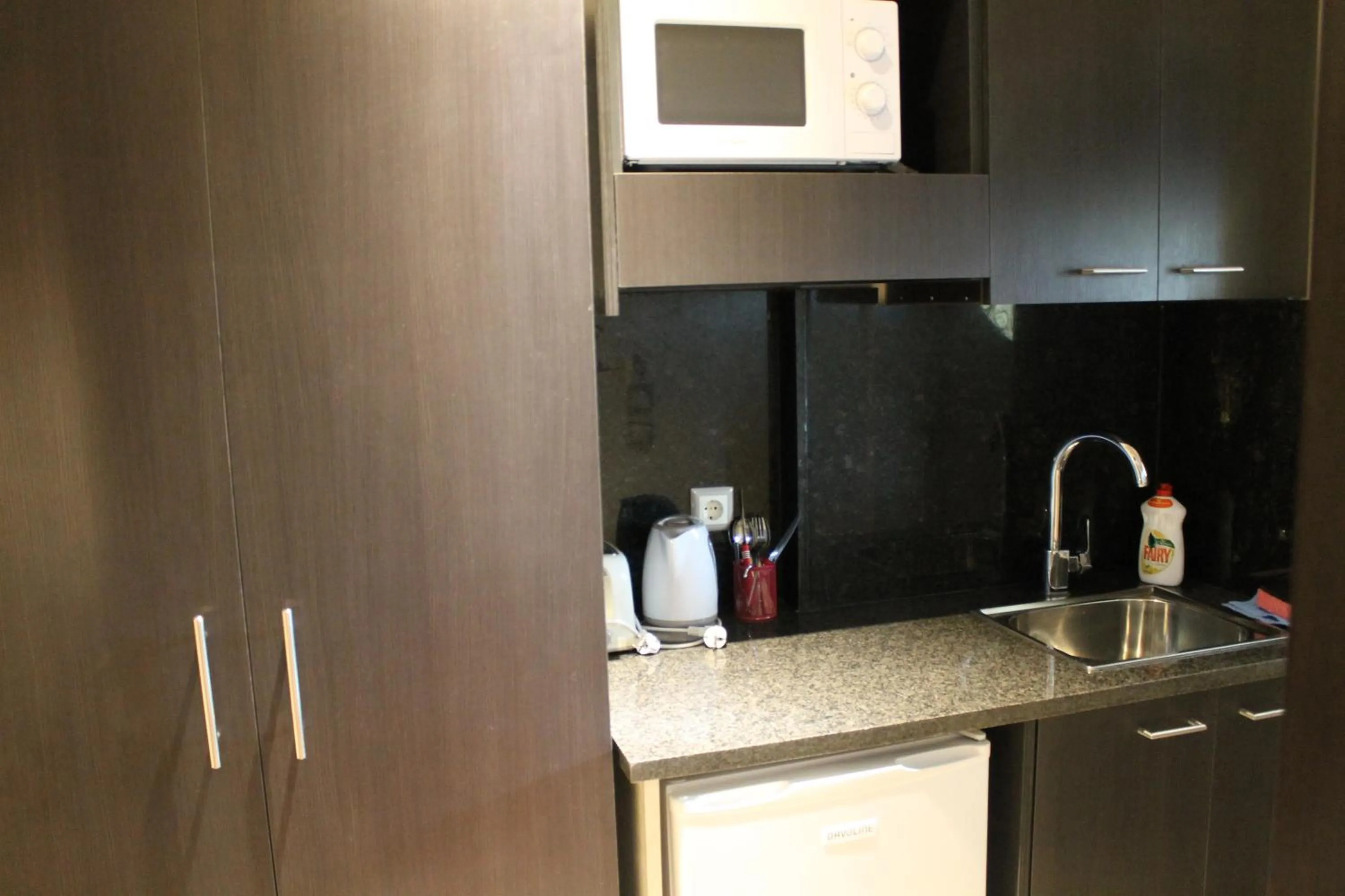 Kitchen or kitchenette in La caretta