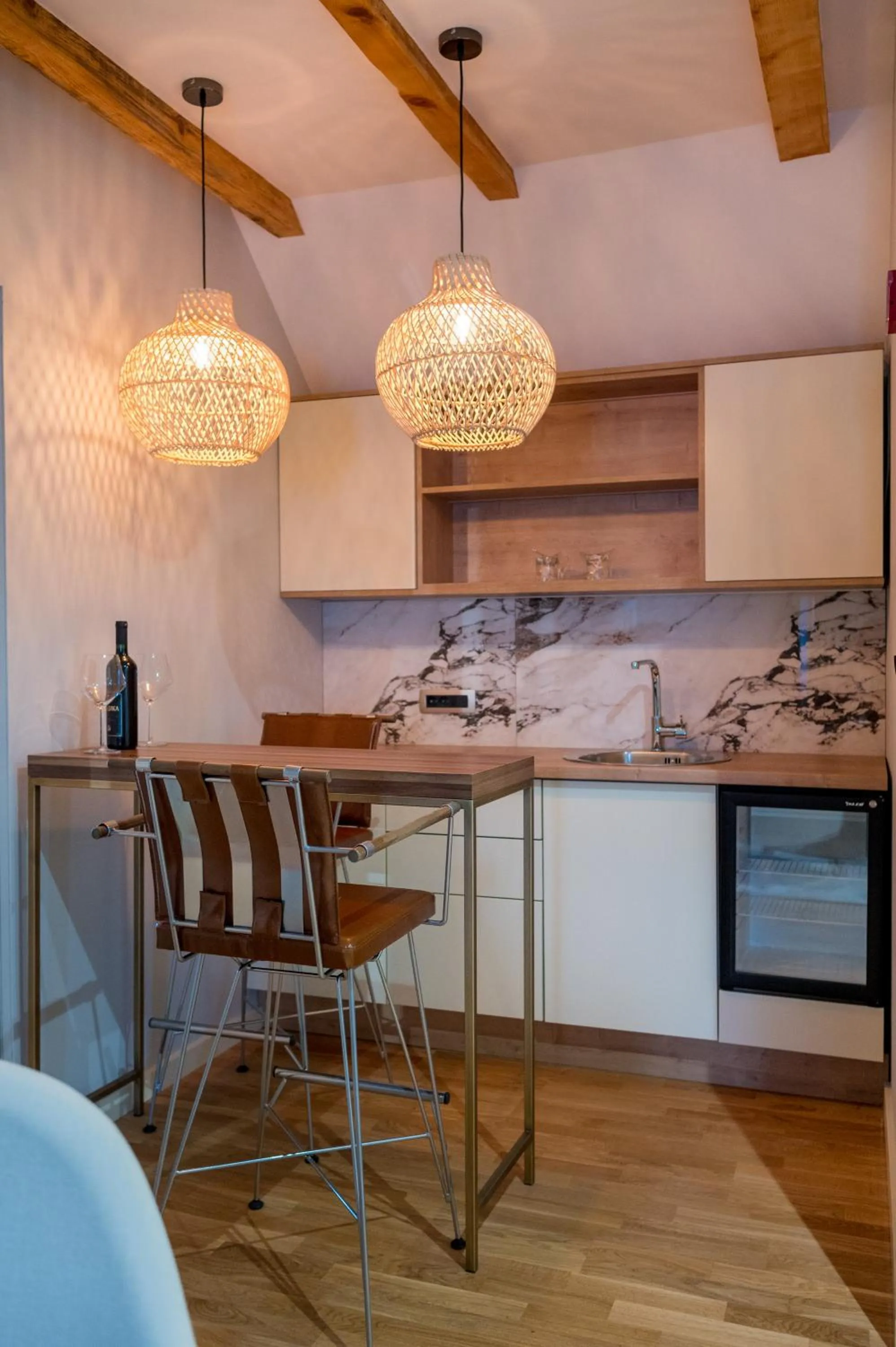 Kitchen or kitchenette in Ski Hotel